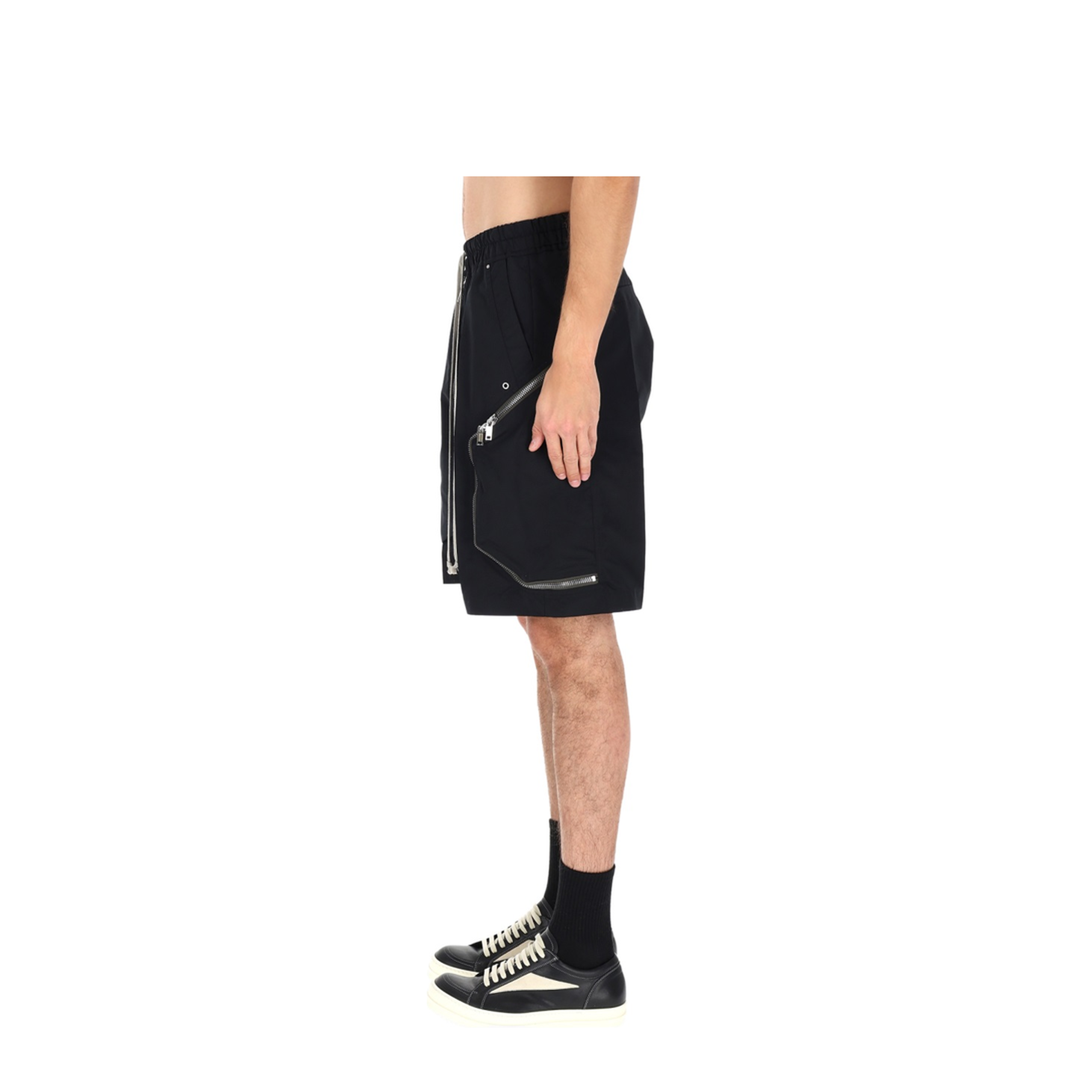 Heizer Nylon Shorts In Black