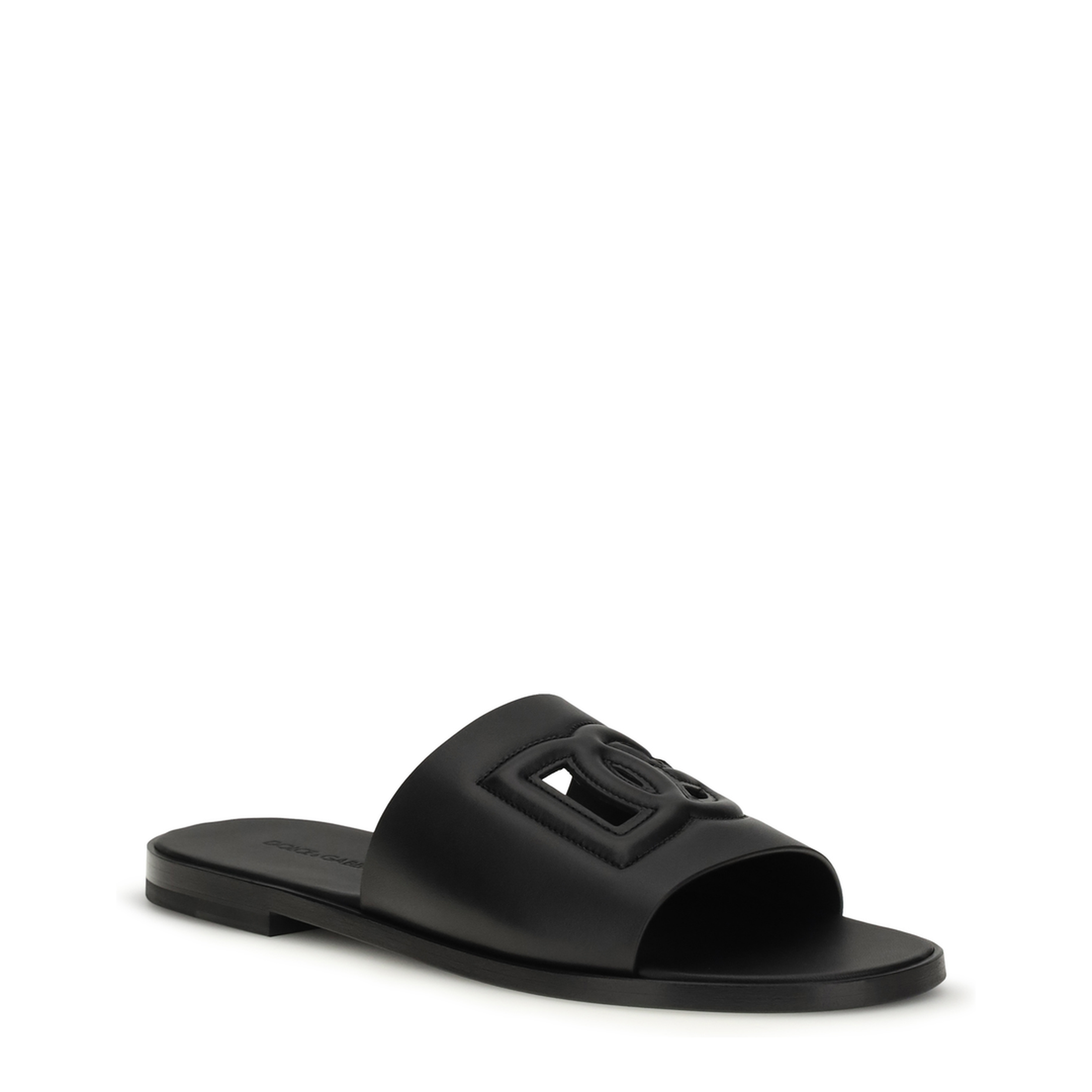 MAYFEYR - Dolce & Gabbana - Embossed Logo Sandals - A80397A0363