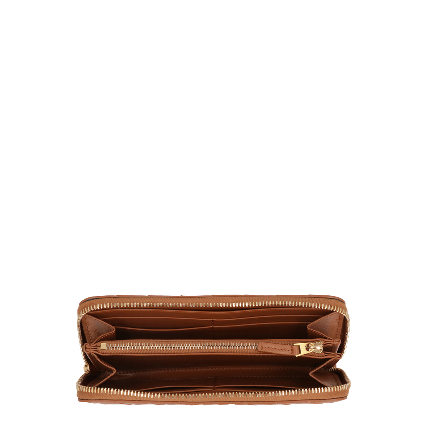 Intrecciato Zip Around Wallet