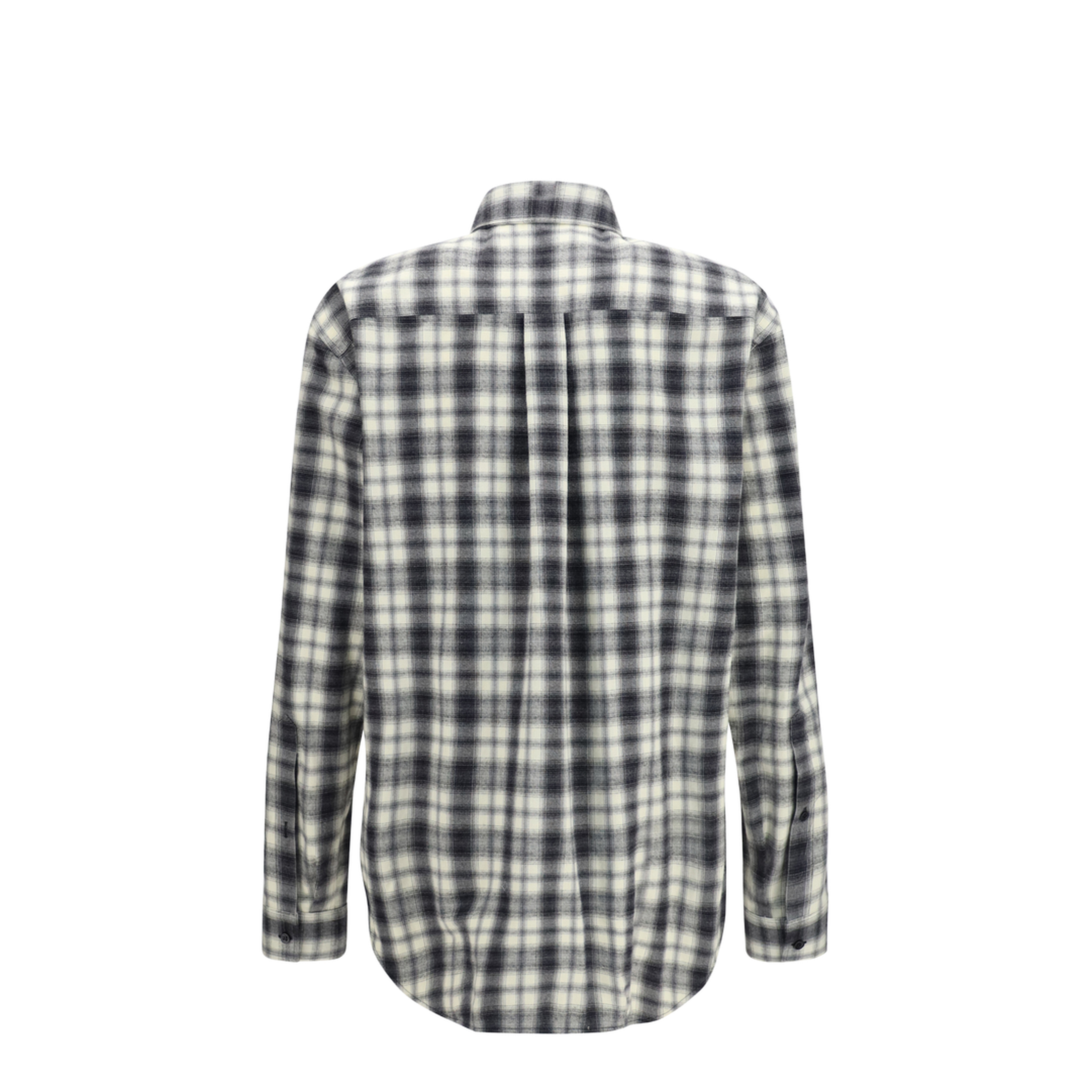 MAYFEYR - Balenciaga - Checked Cotton Flannel Shirt - A001ZSTUM33