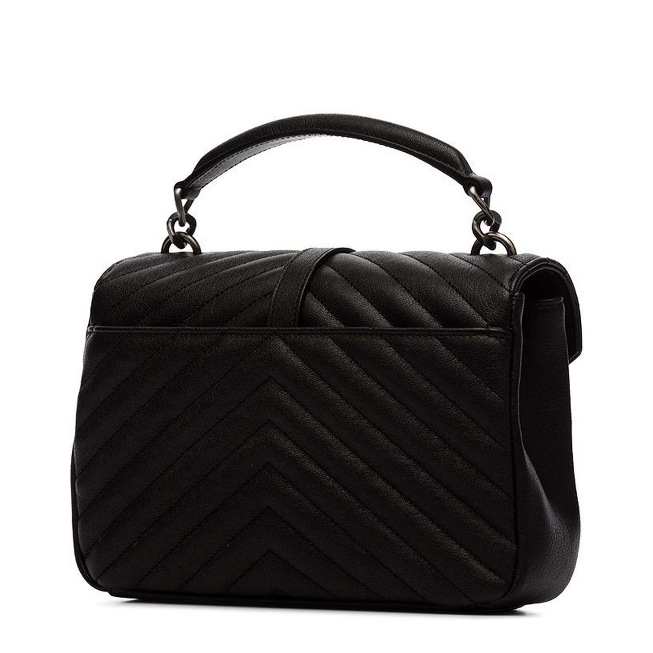 College Medium in Quilted Leather