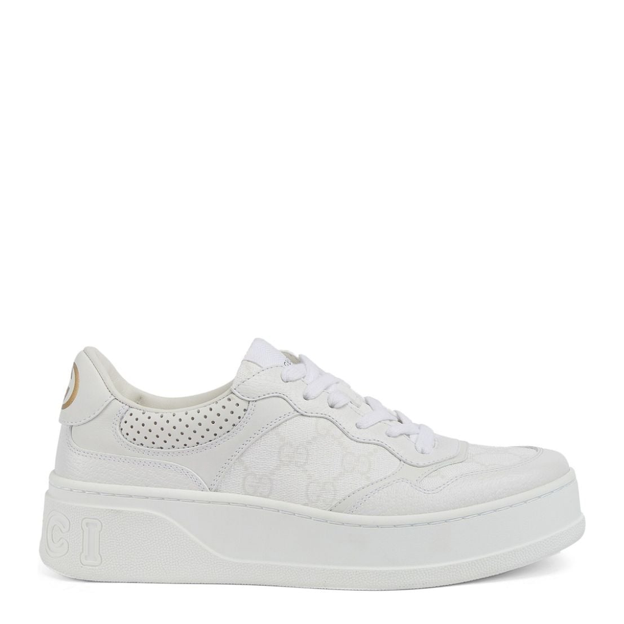 GG Trainer in White and Grey GG Supreme