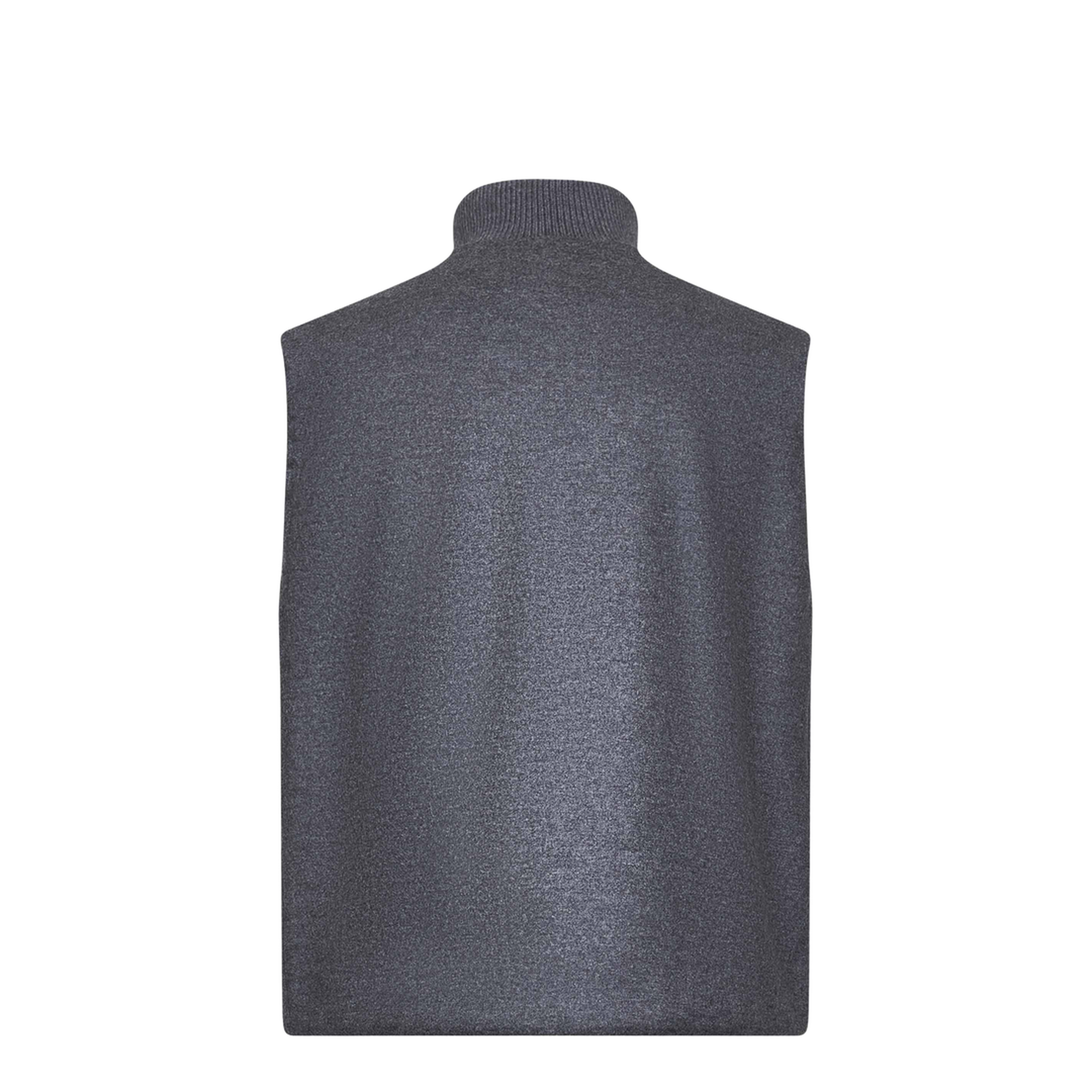 Wool Melton Padded Vest