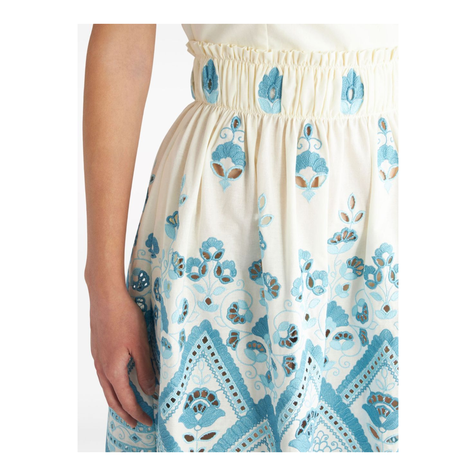 Cotton Blend Short Dress