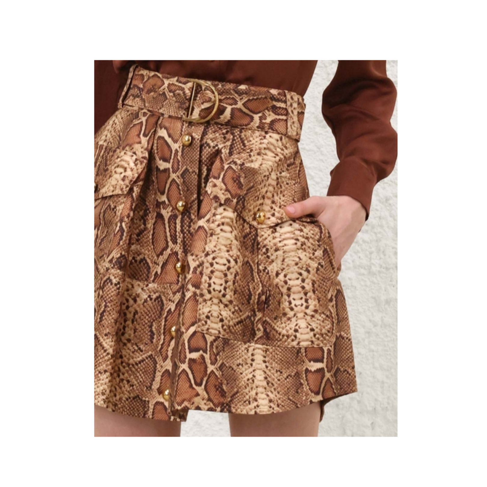 Brown Skirt
