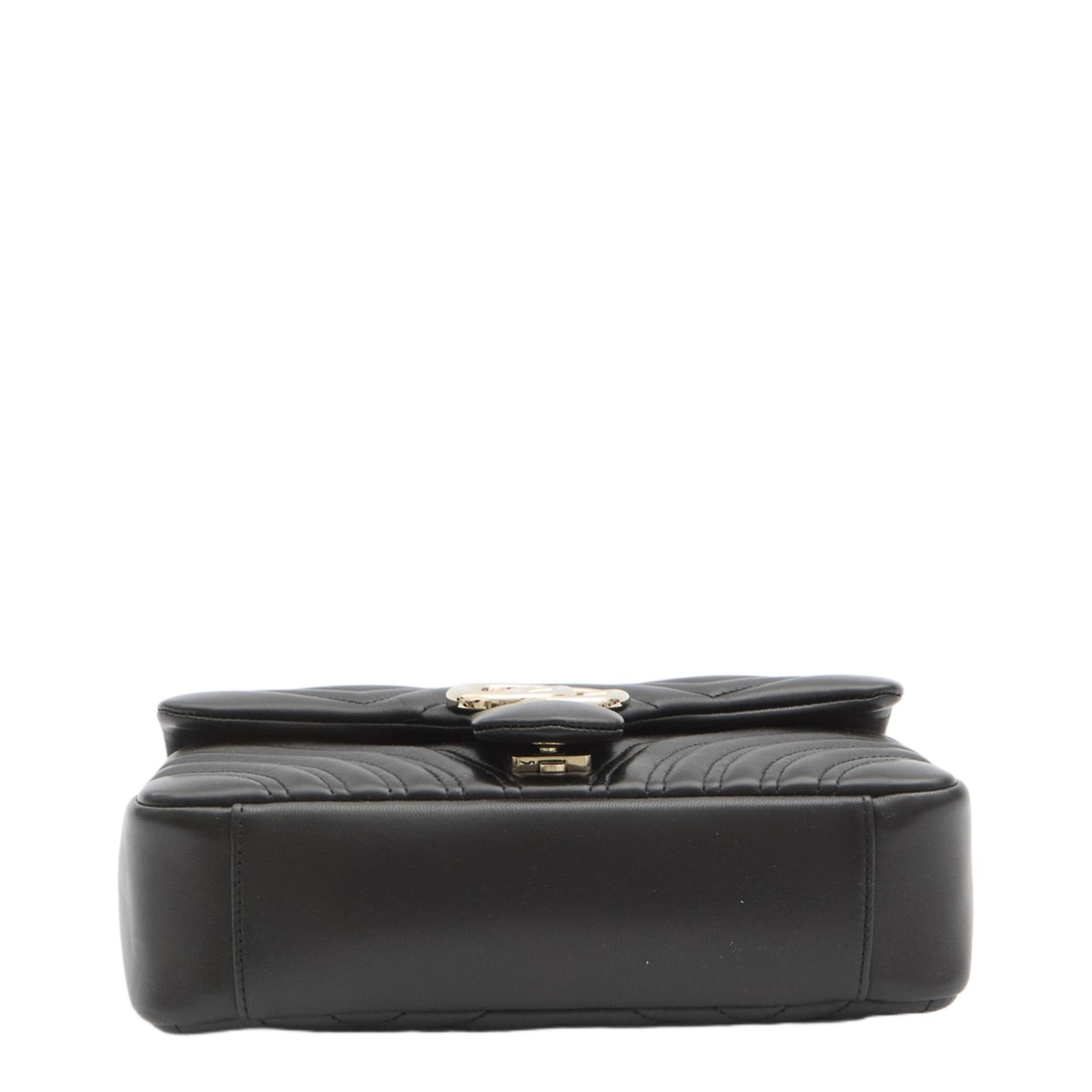 GG Marmont Medium Shoulder Bag - Black