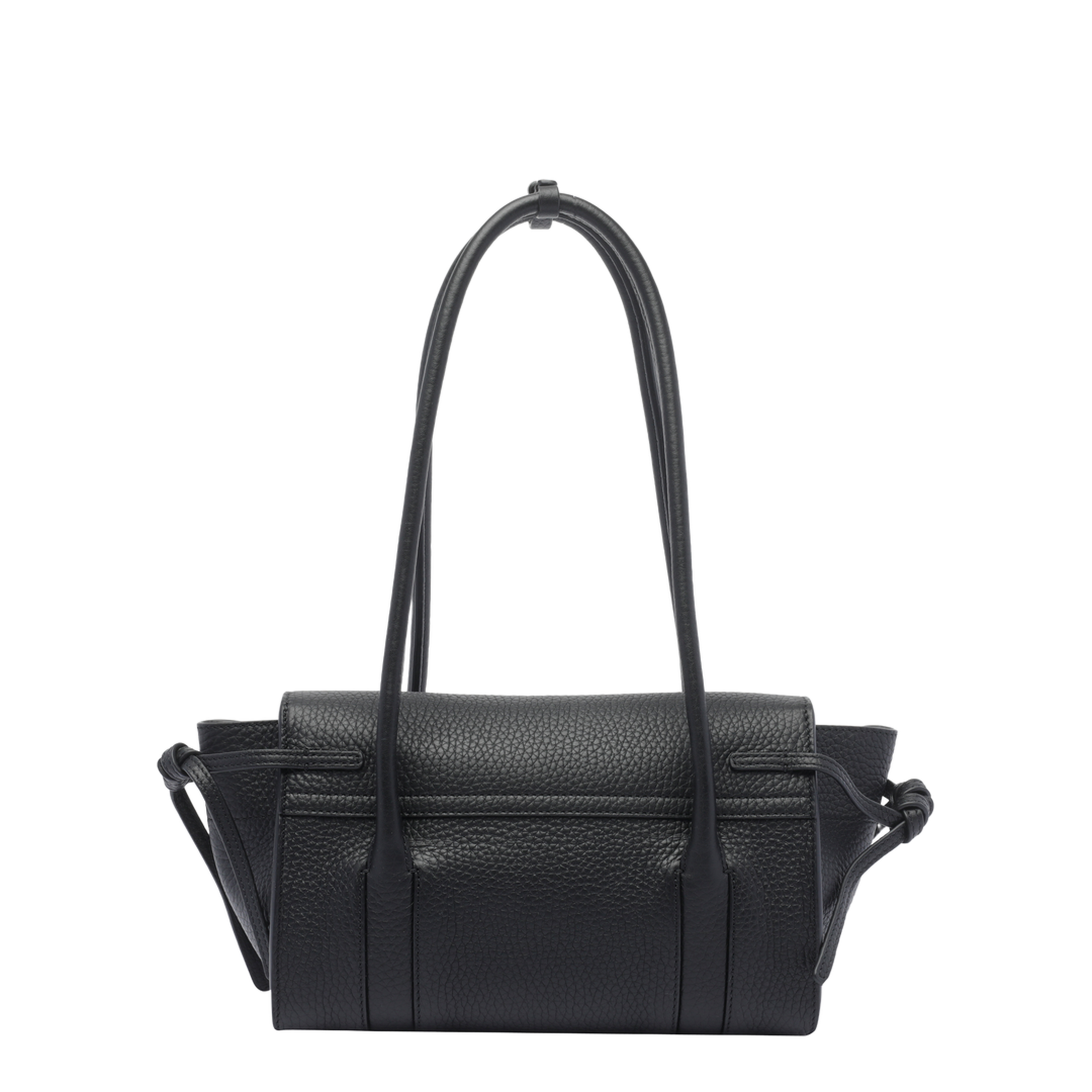 Leather Shoulder Bag With Logo