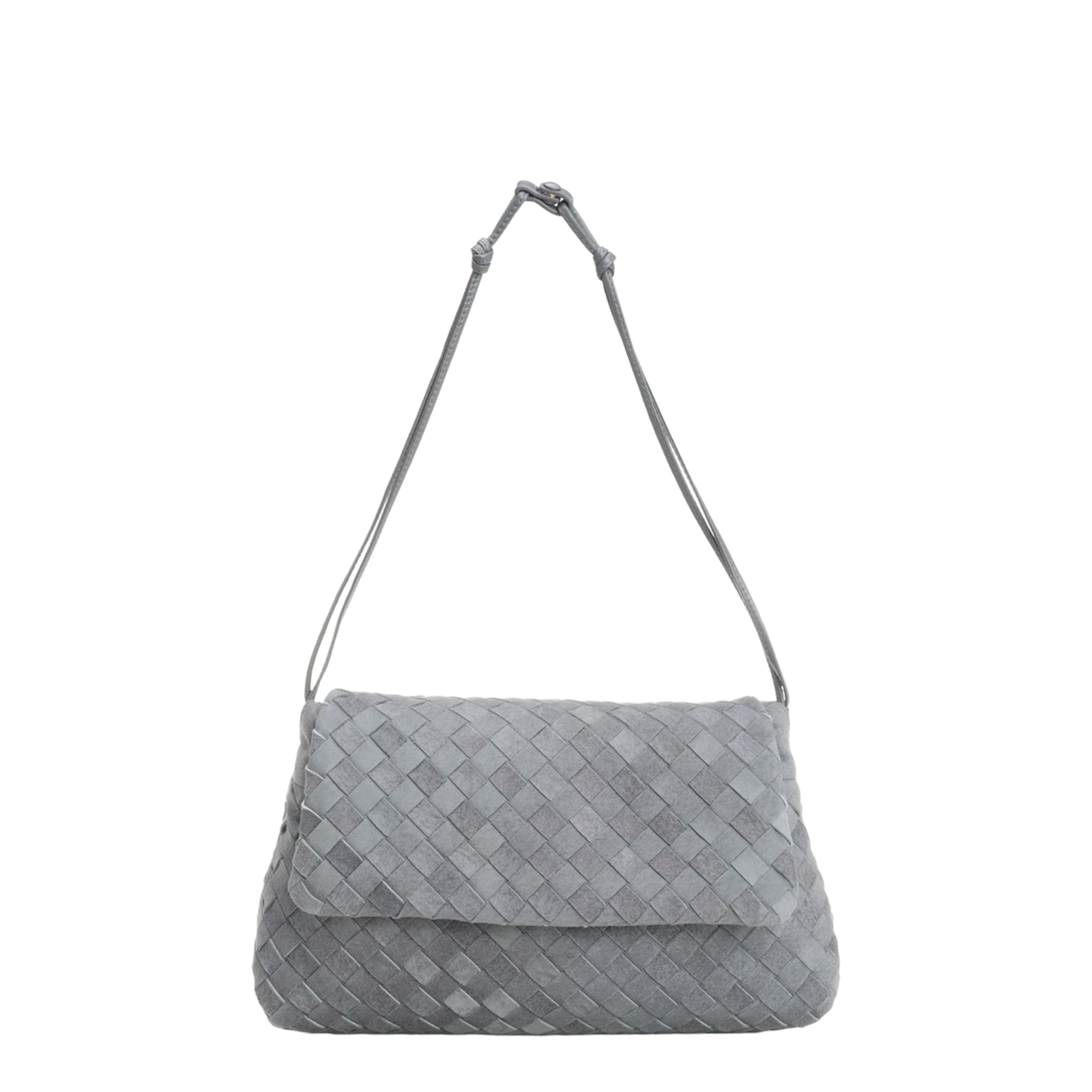 MAYFEYR - Bottega Veneta - Dustbag Giorno Intrecciato 15 Suede - 857657V6FQ14545