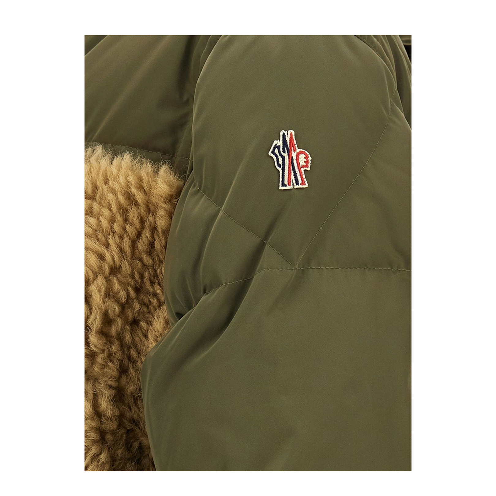 Grifford Down Jacket with Shearling Inserts