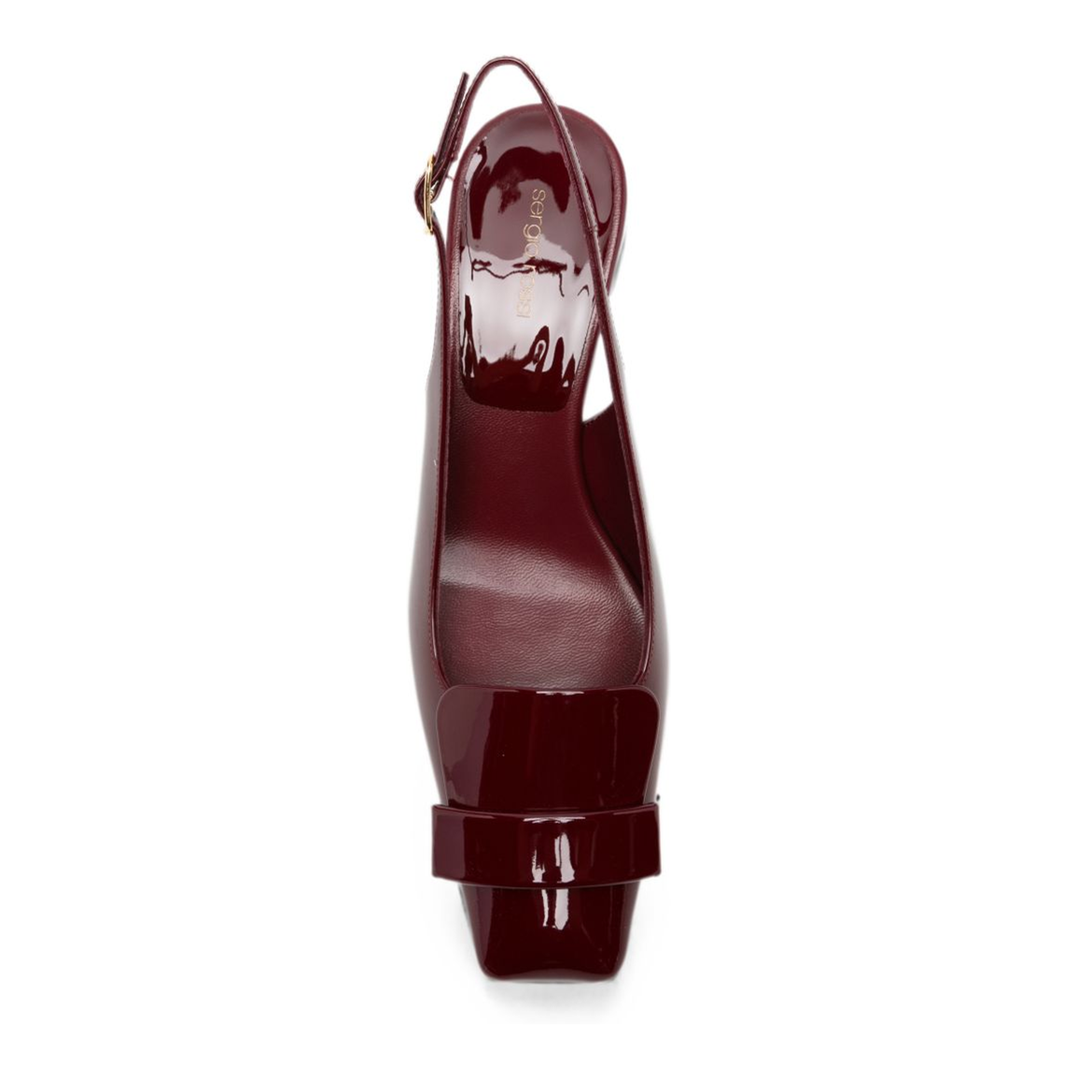 MAYFEYR - Sergio Rossi - With Heel Brown Slingback Pumps - B14560MFL3481102234