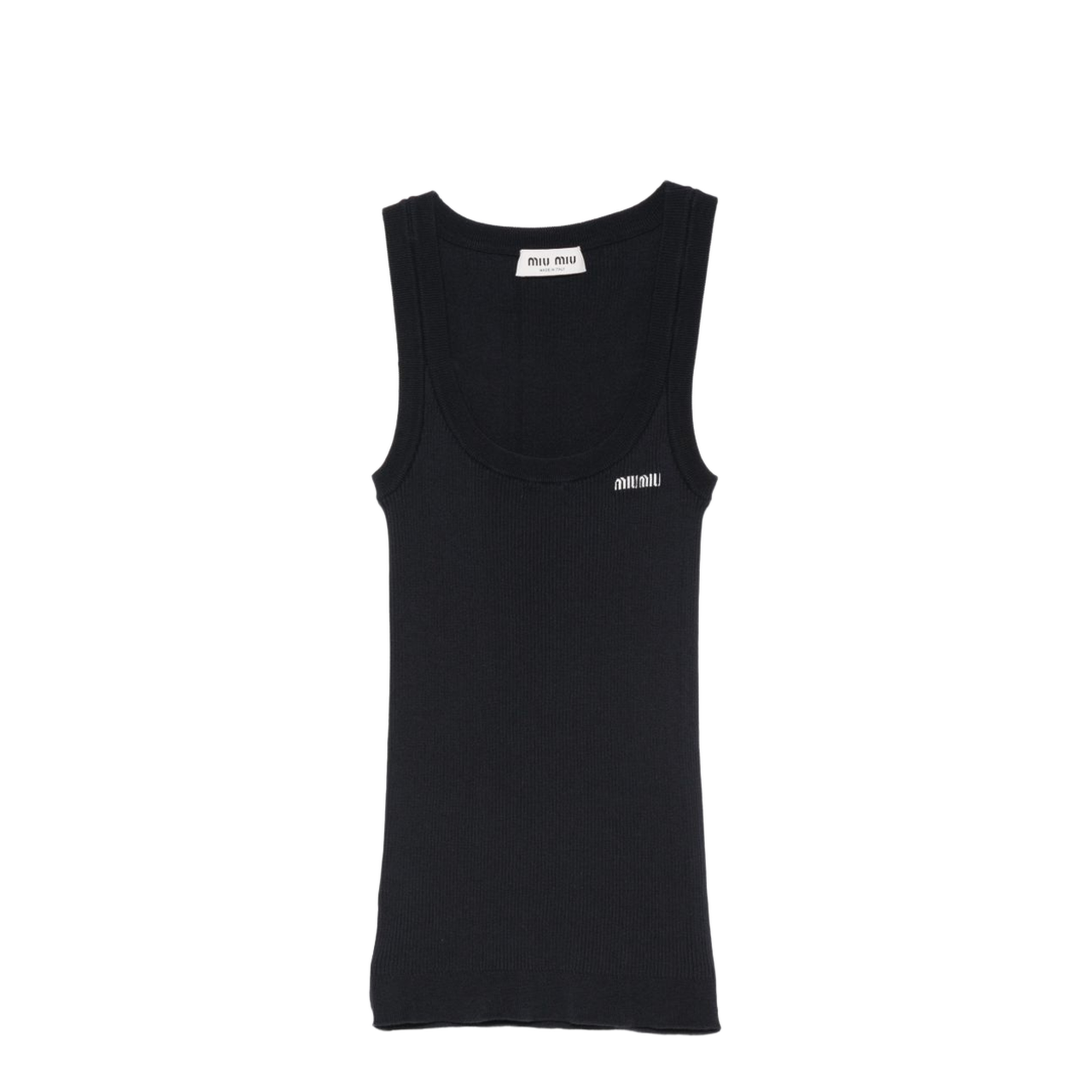 MAYFEYR - Miu Miu - Top Navy - MMV29412ZLF0008