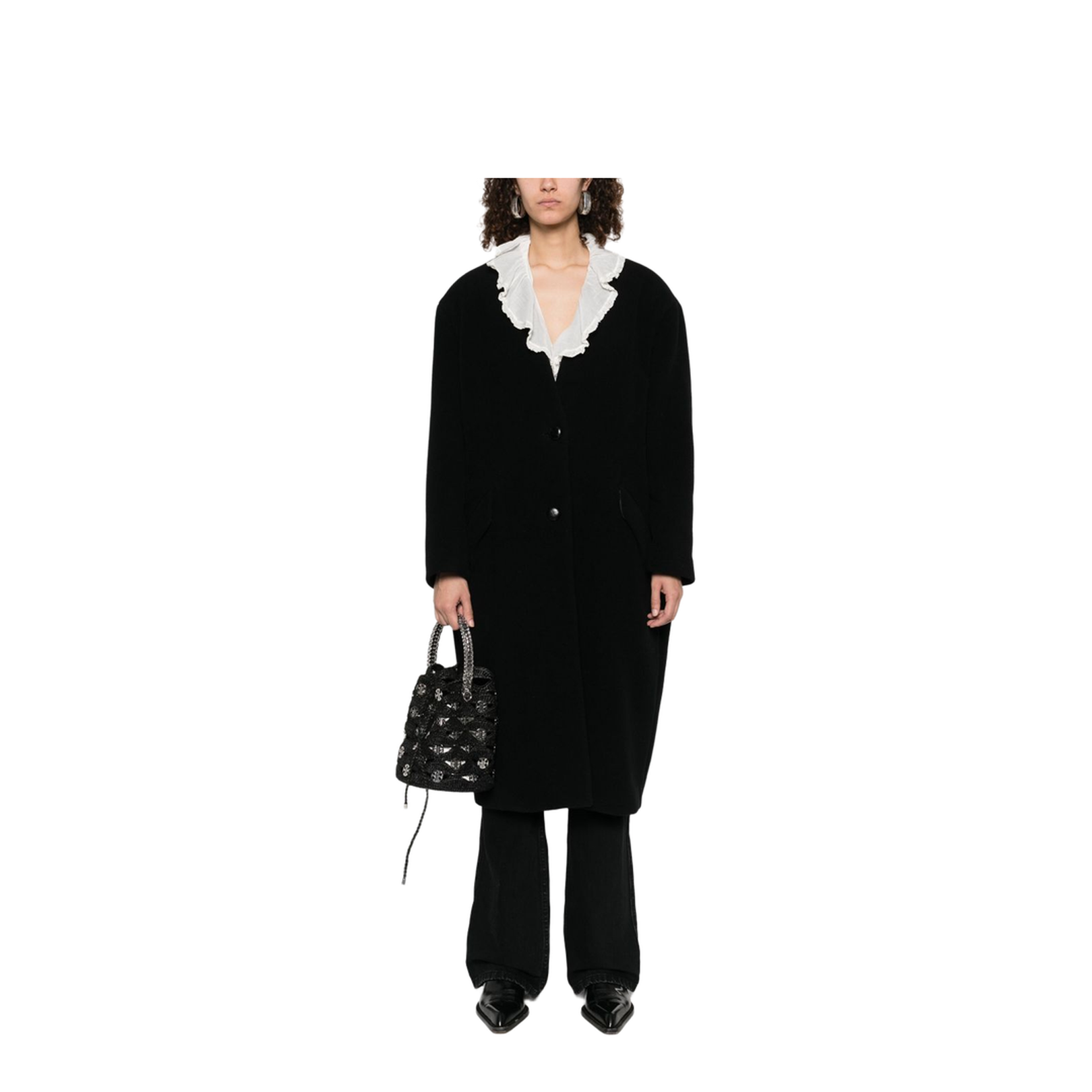 Florane Coat Black