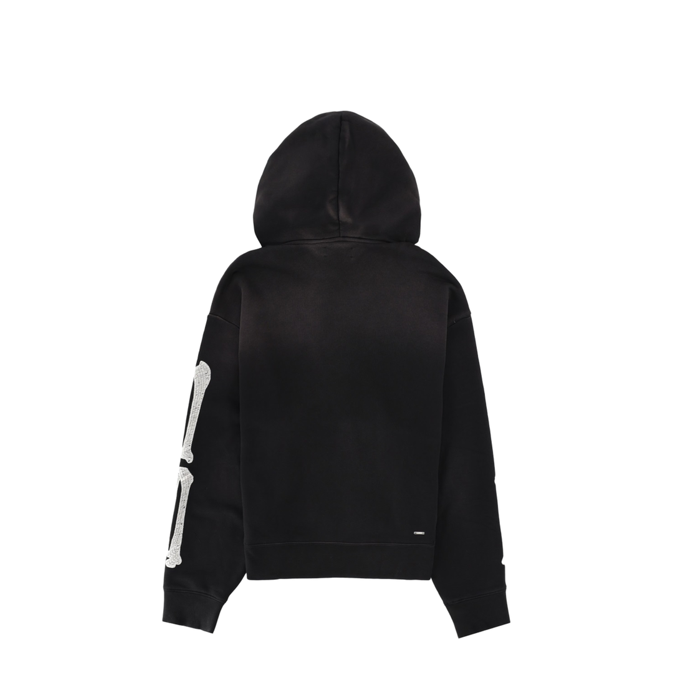 Black Cotton Oversize Hoodie