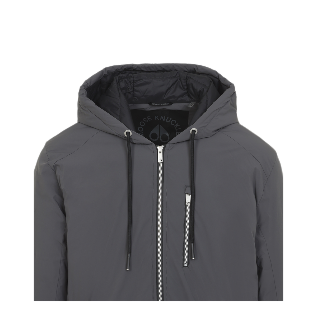 MAYFEYR - Moose Knuckles - Cement Northdale Zip Jacket - M35MJ2101542