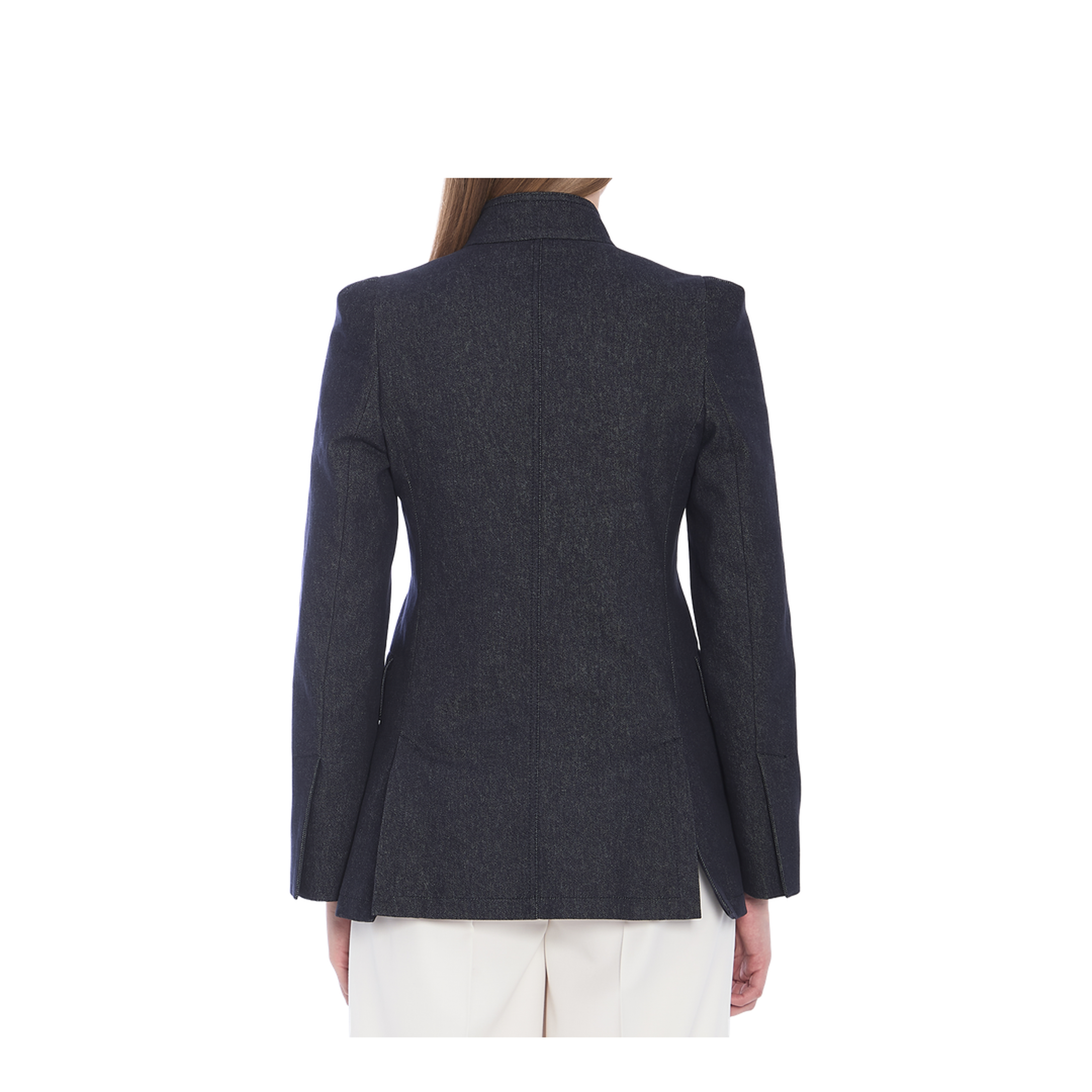 Slim-fit single-breasted blazer