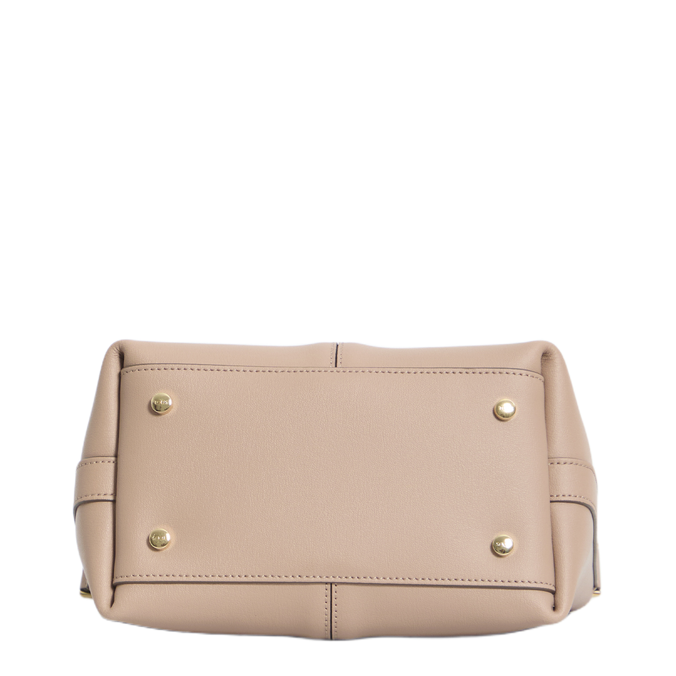EBR Mini Calfskin Tote Shopping Bag - Natural