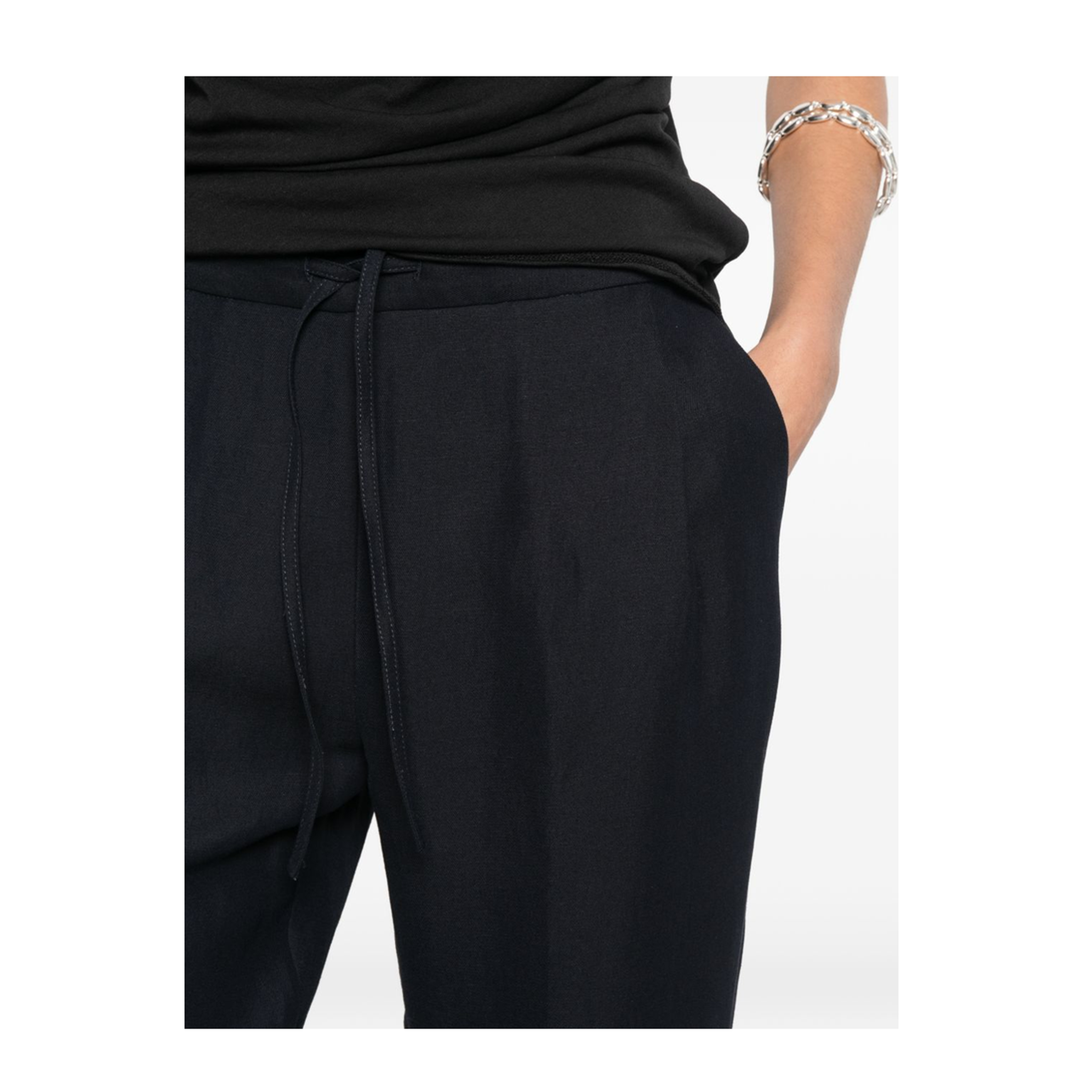 MAYFEYR - Fabiana Filippi - Trousers Blue - PAD276F366M1505146