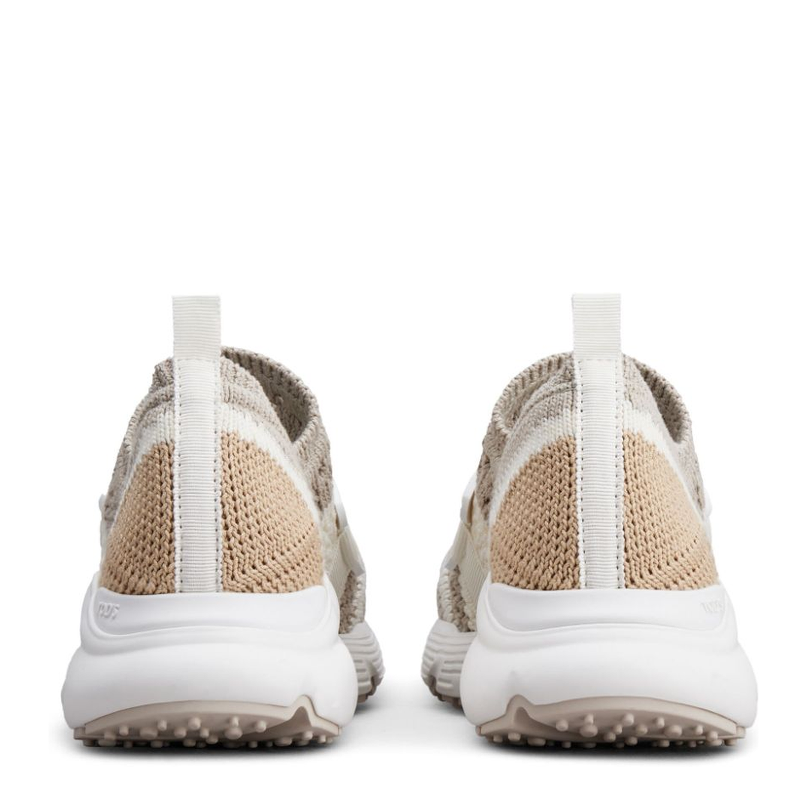 Beige Knitted Sneakers