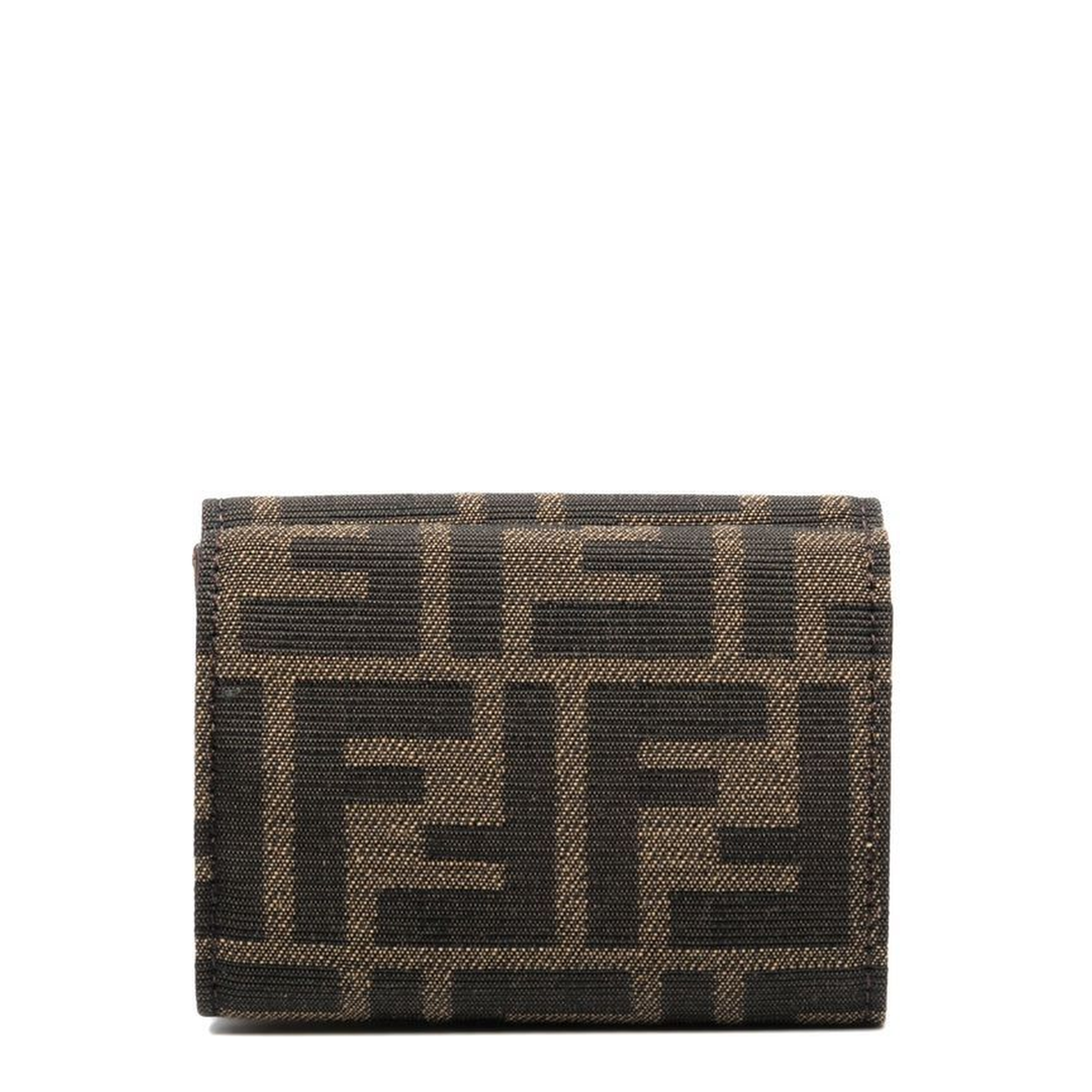Baguette FF Jacquard Wallet - Brown
