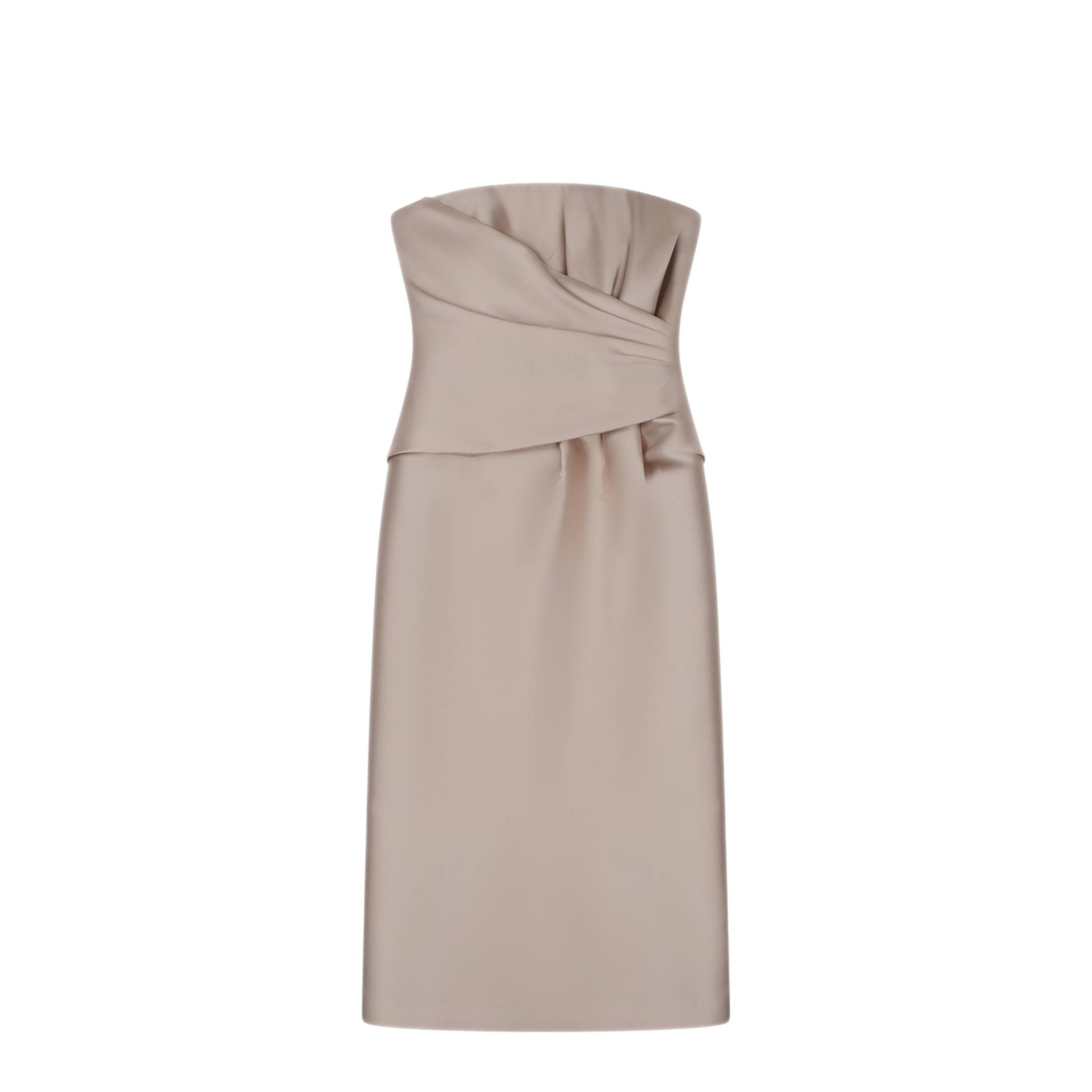 MAYFEYR - ALBERTA FERRETTI - Midi Dress With Drape - 040816250005