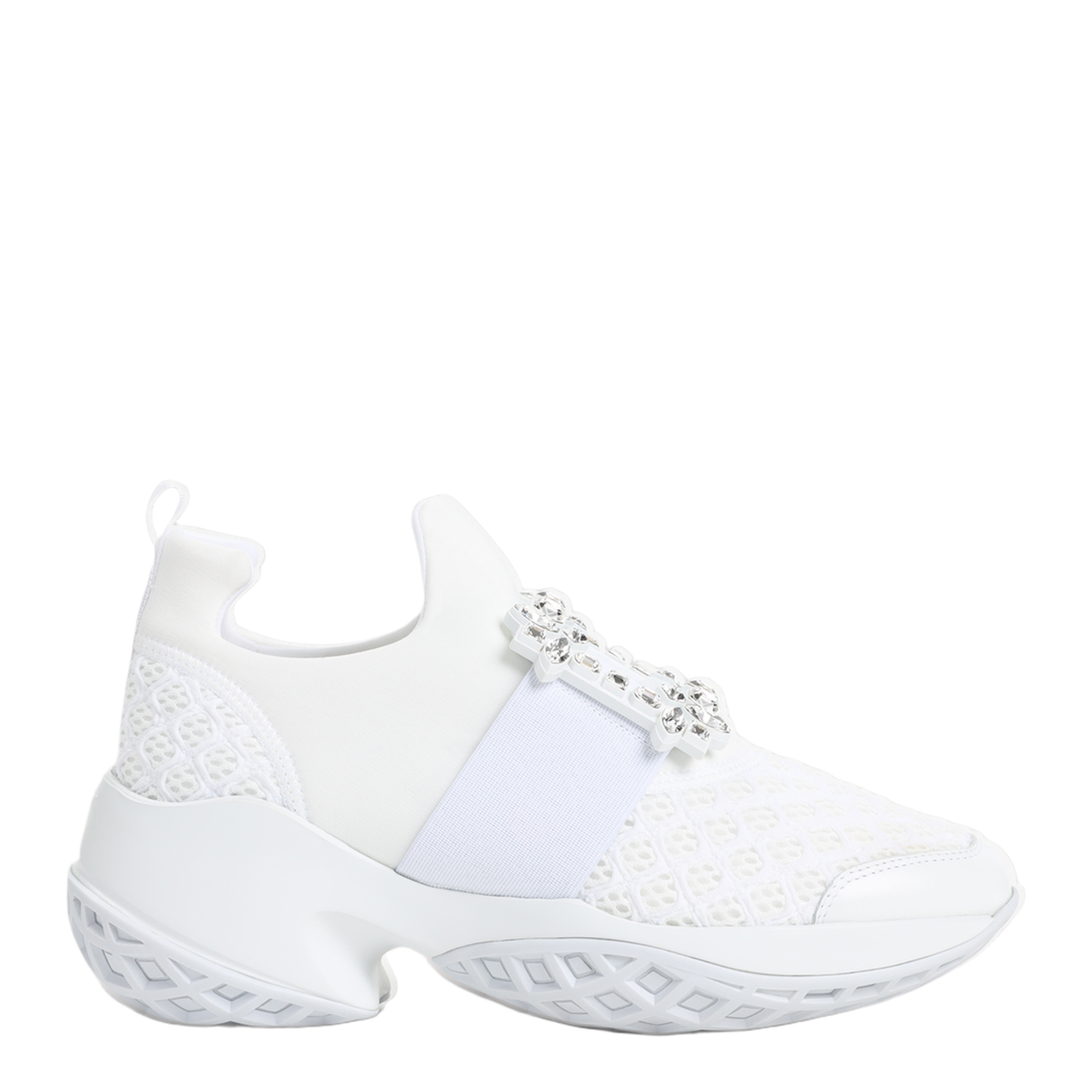 MAYFEYR - Roger Vivier - Run Strass Buckle Sneakers - RVW50624180KOT