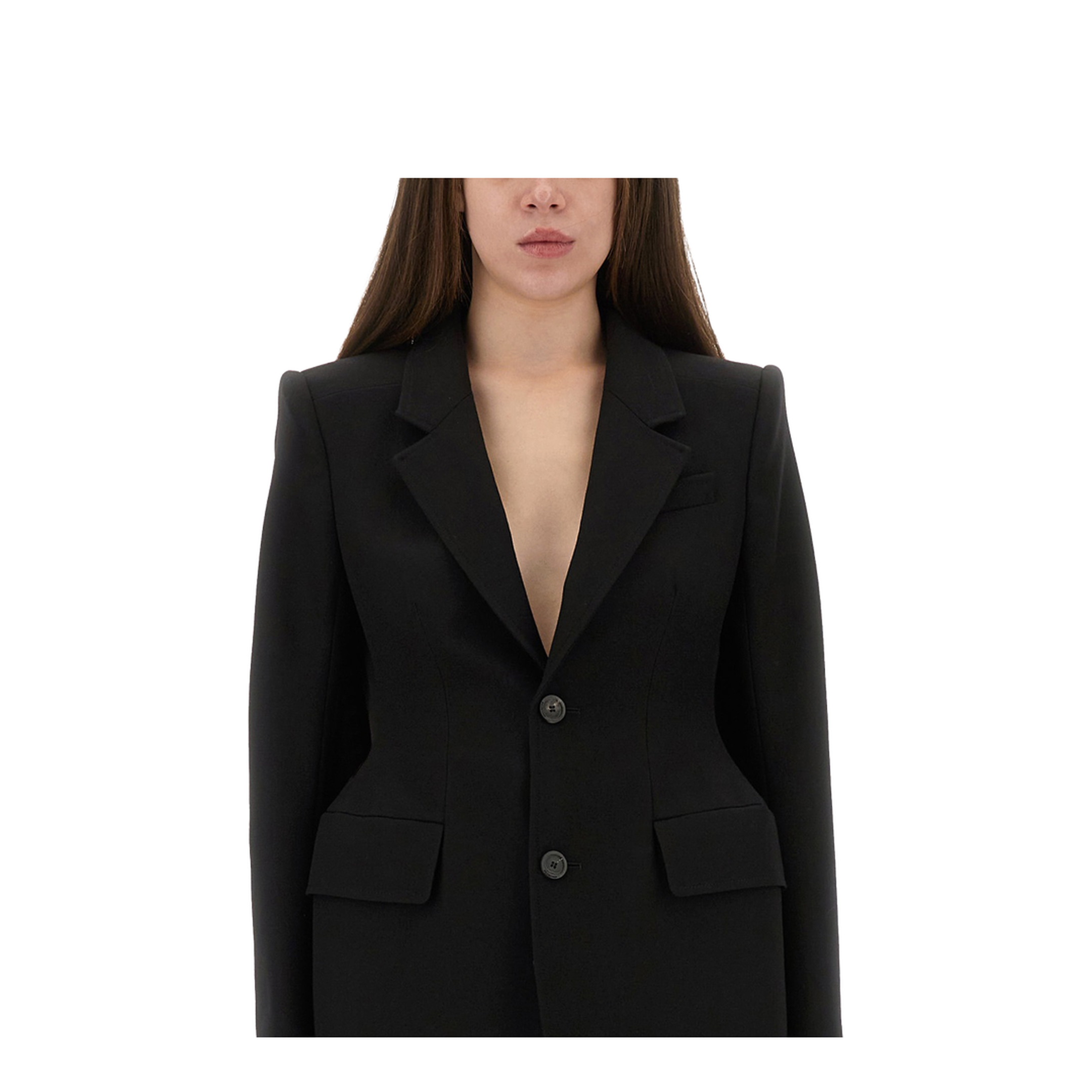 Hourglass Jacket in Black