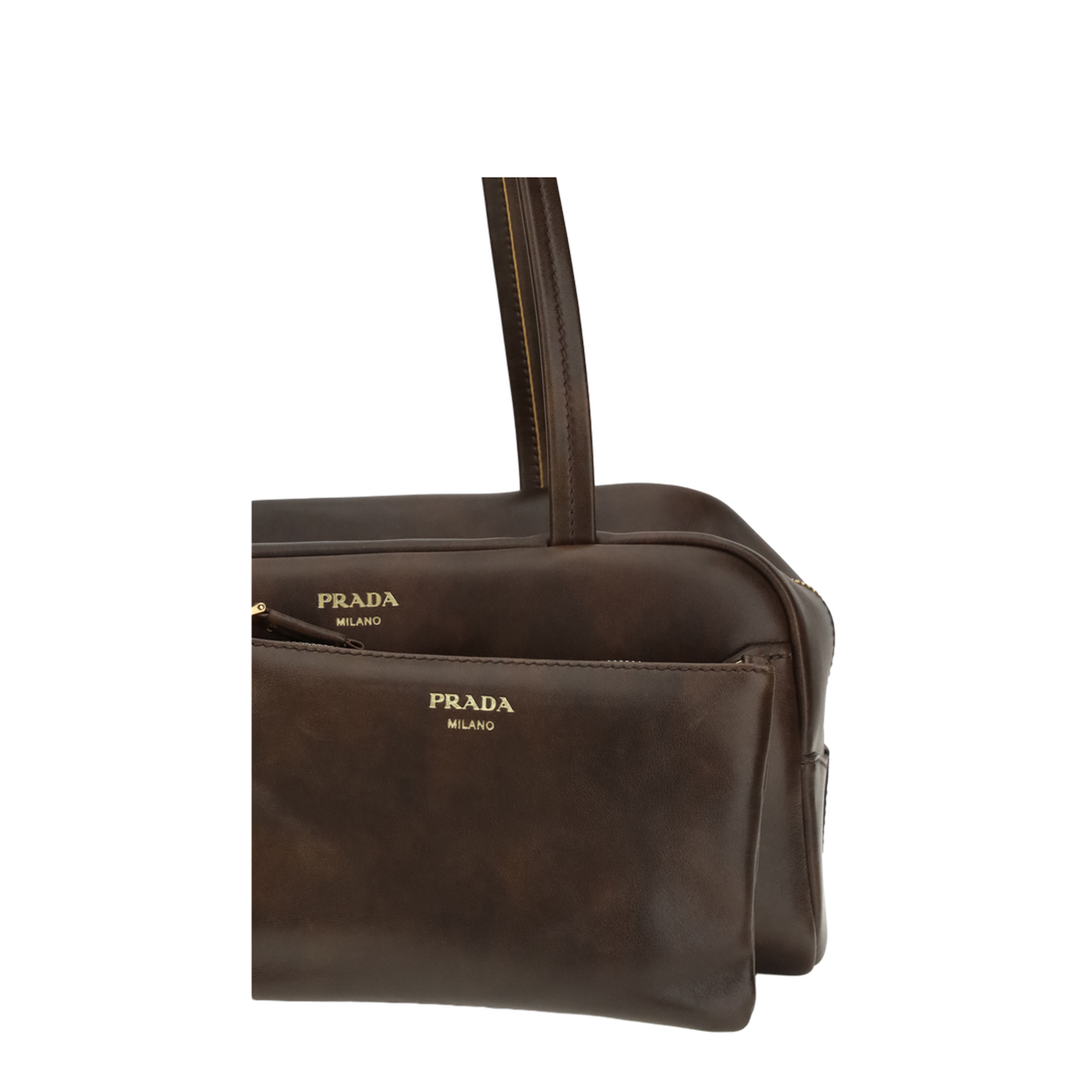 MAYFEYR - Prada - Leather Shoulder Bag - 1BB165VOOO2ZQ6