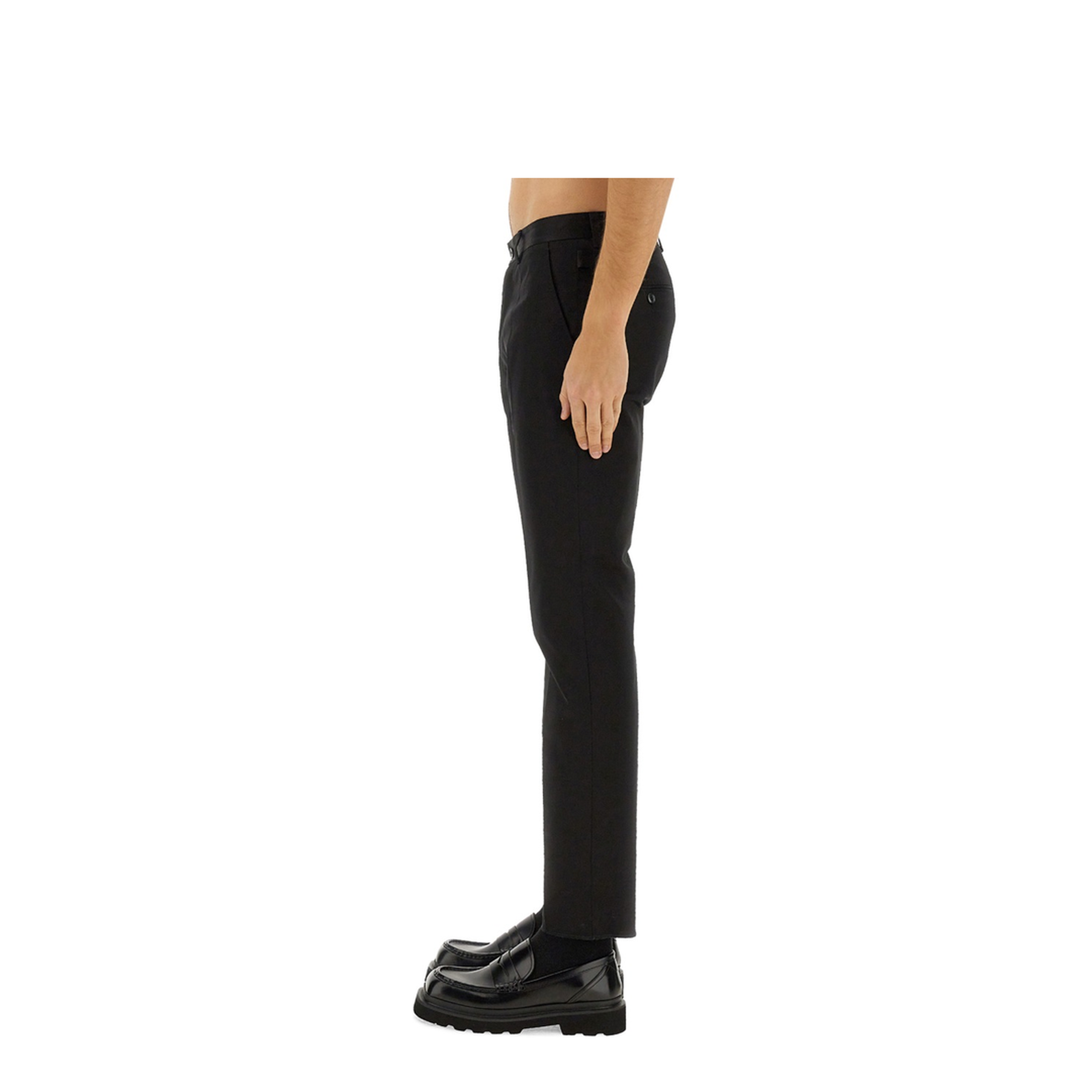 Cotton Tailored Pants