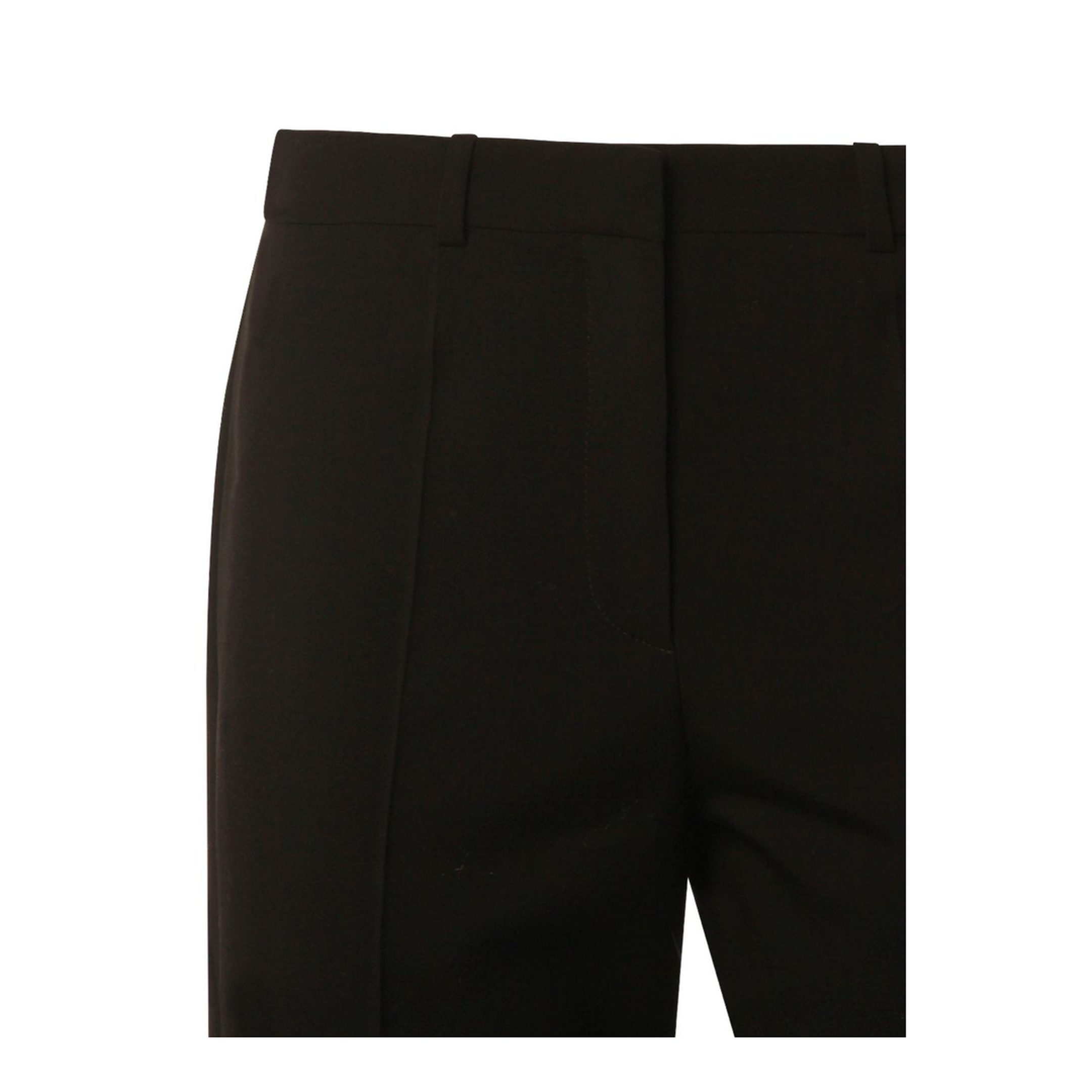 Black Wool Pants