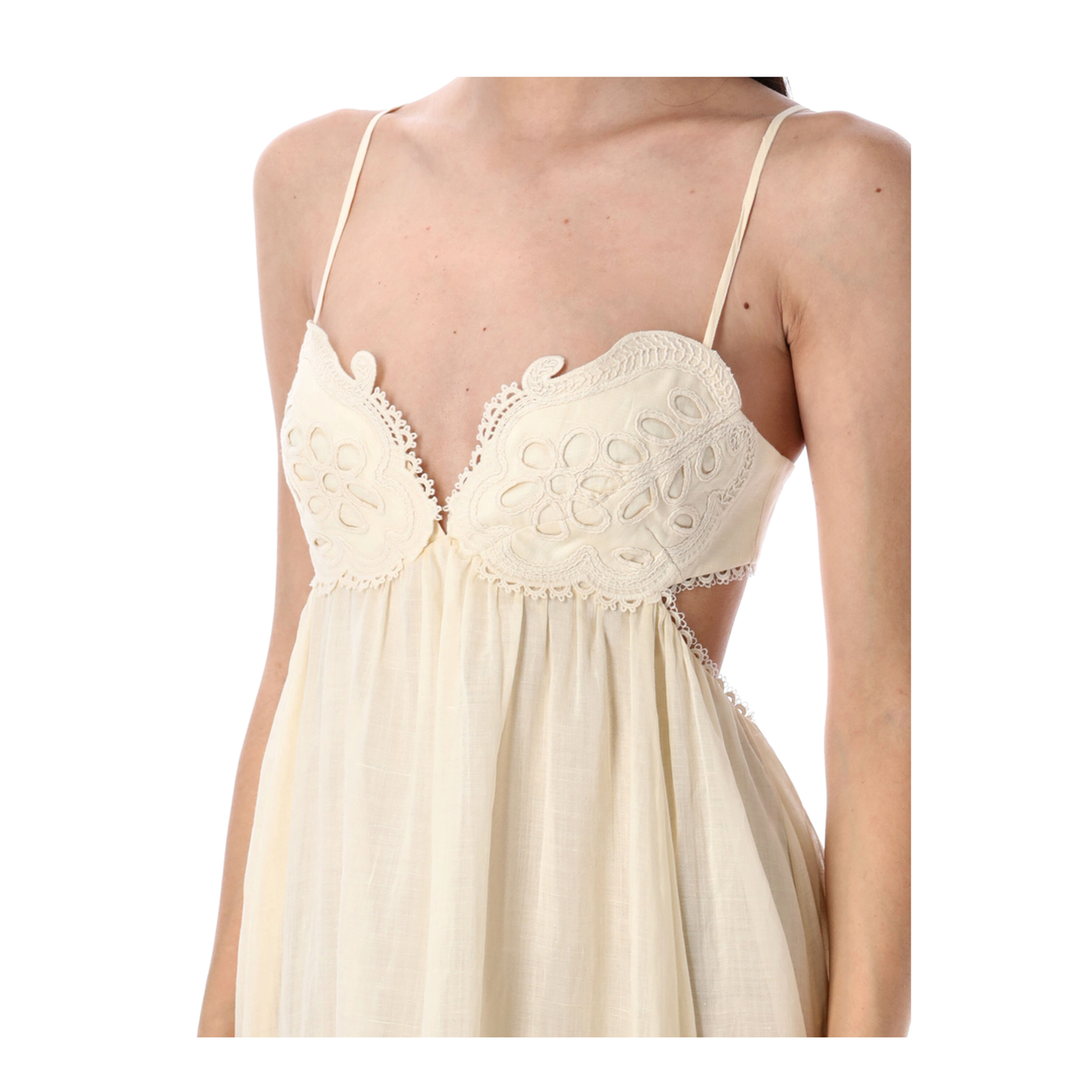 Coco Embroidered Long Dress