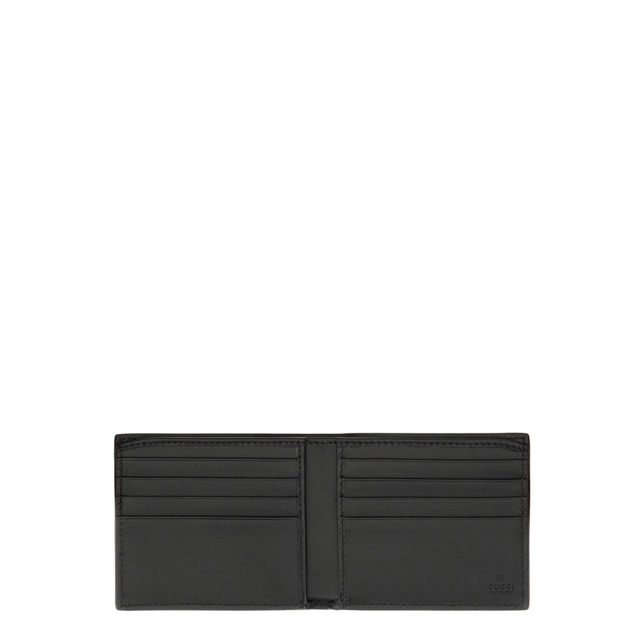 Bi-Fold Wallet in Black Soft Leather