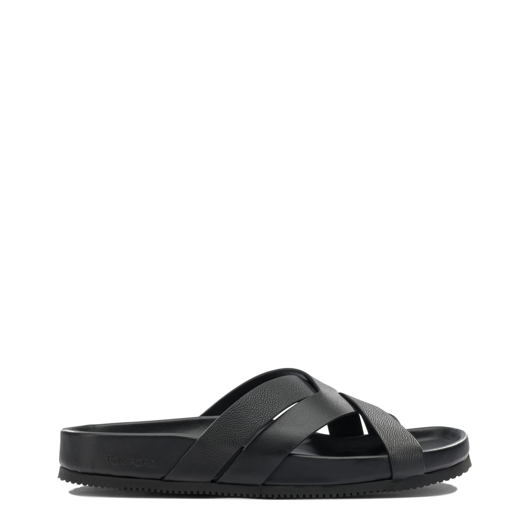MAYFEYR - Tom Ford - Braided Leather Slides - J1586LCL527NNAA