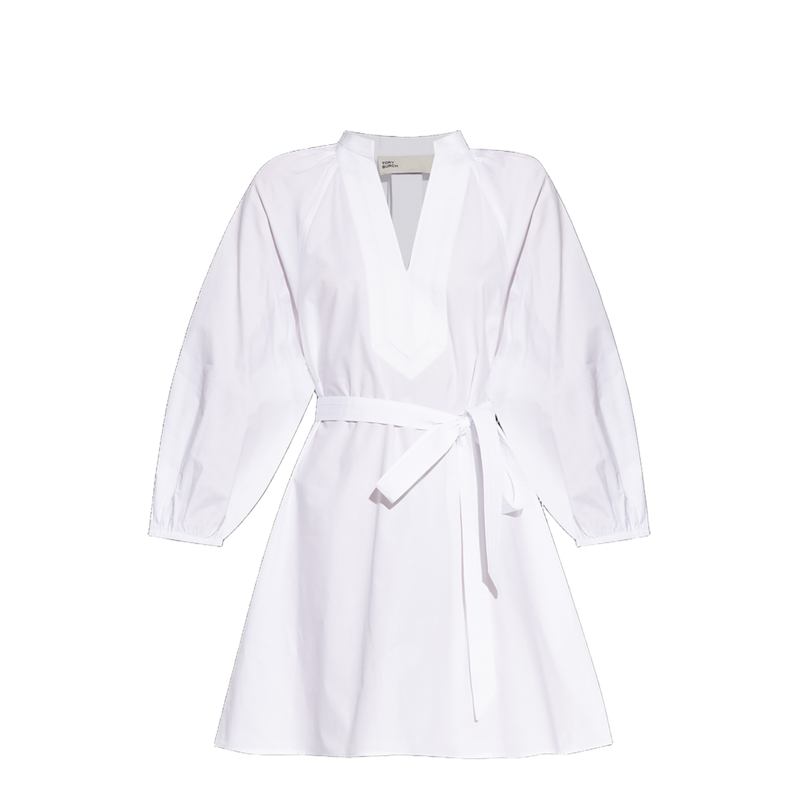 Dress with a V-neckline