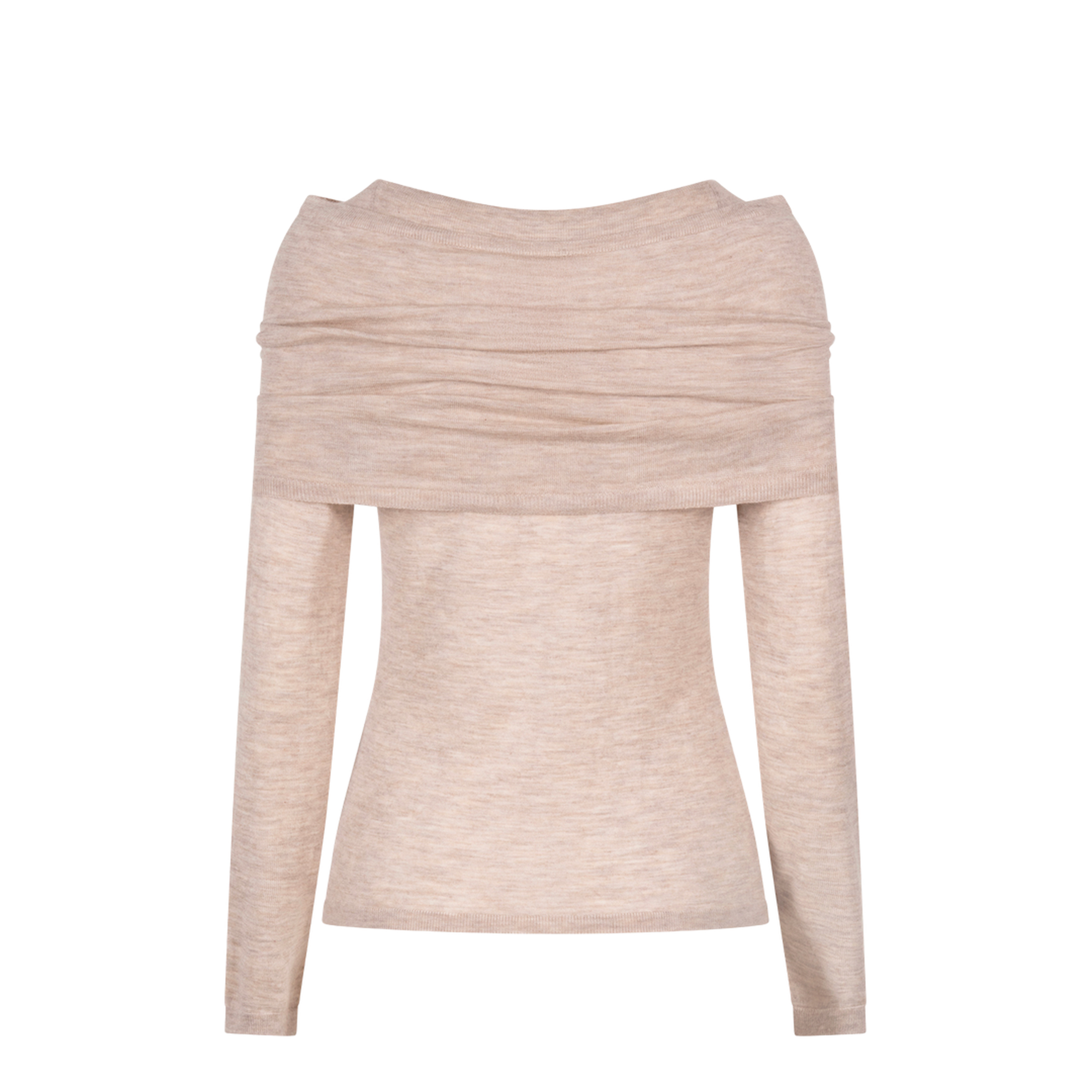 MAYFEYR - - Lightweight Cashmere Sweater With Removable Wrap Detail - MXMFARETRA