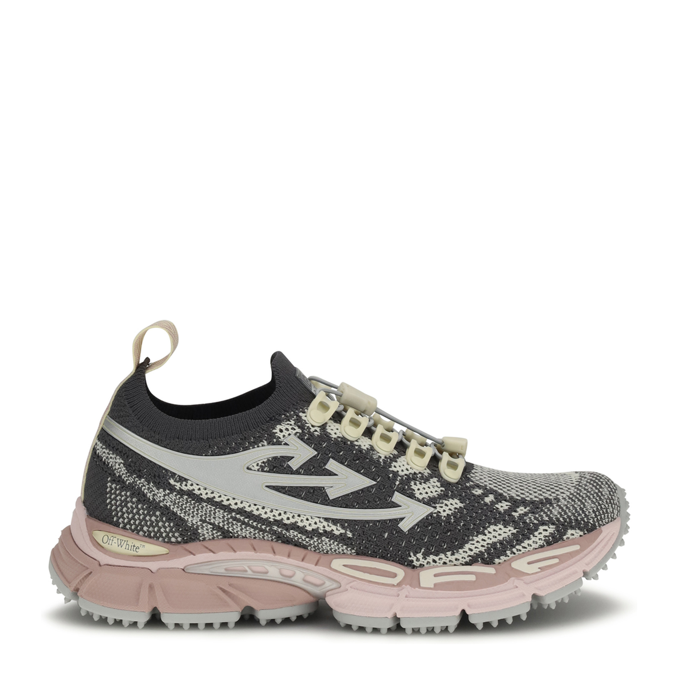 MAYFEYR - Off-White - Be Right Back Knit Sneakers - OWIA28KS26FAB001