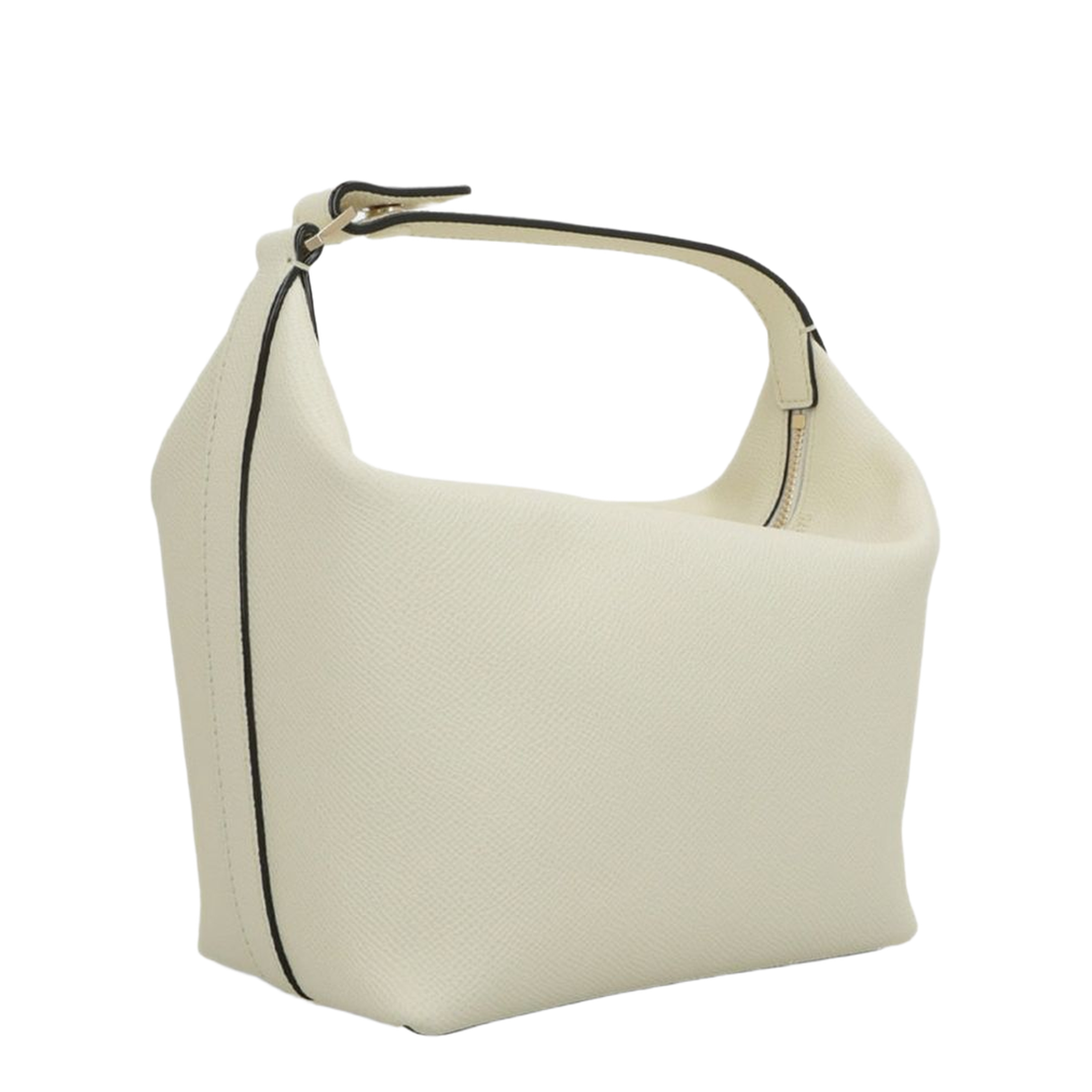 Mochi Mini Soft Millepunte Calfskin Top Handle Bag - Light & Natural