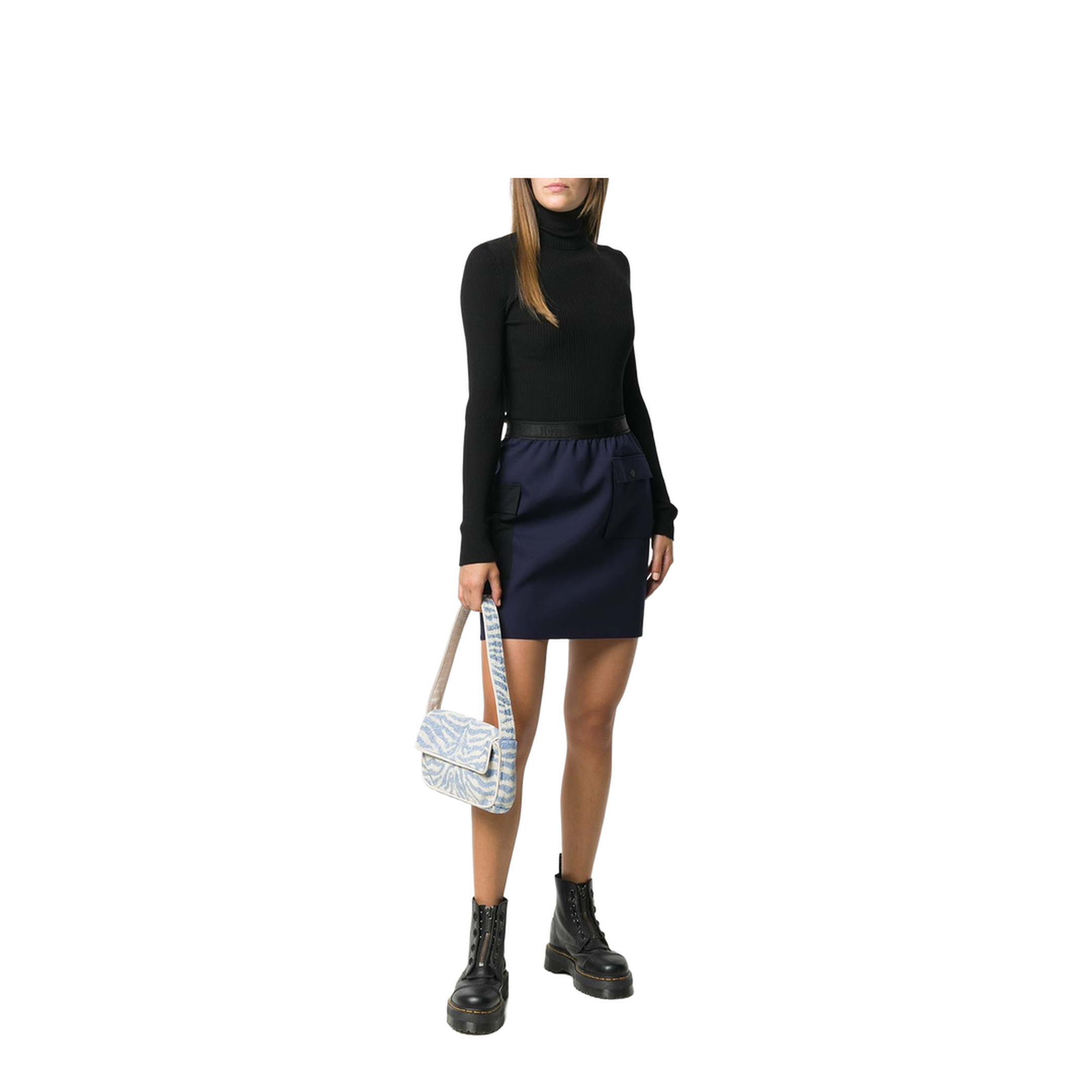 Merino Fine Rib Top Long Sleeves