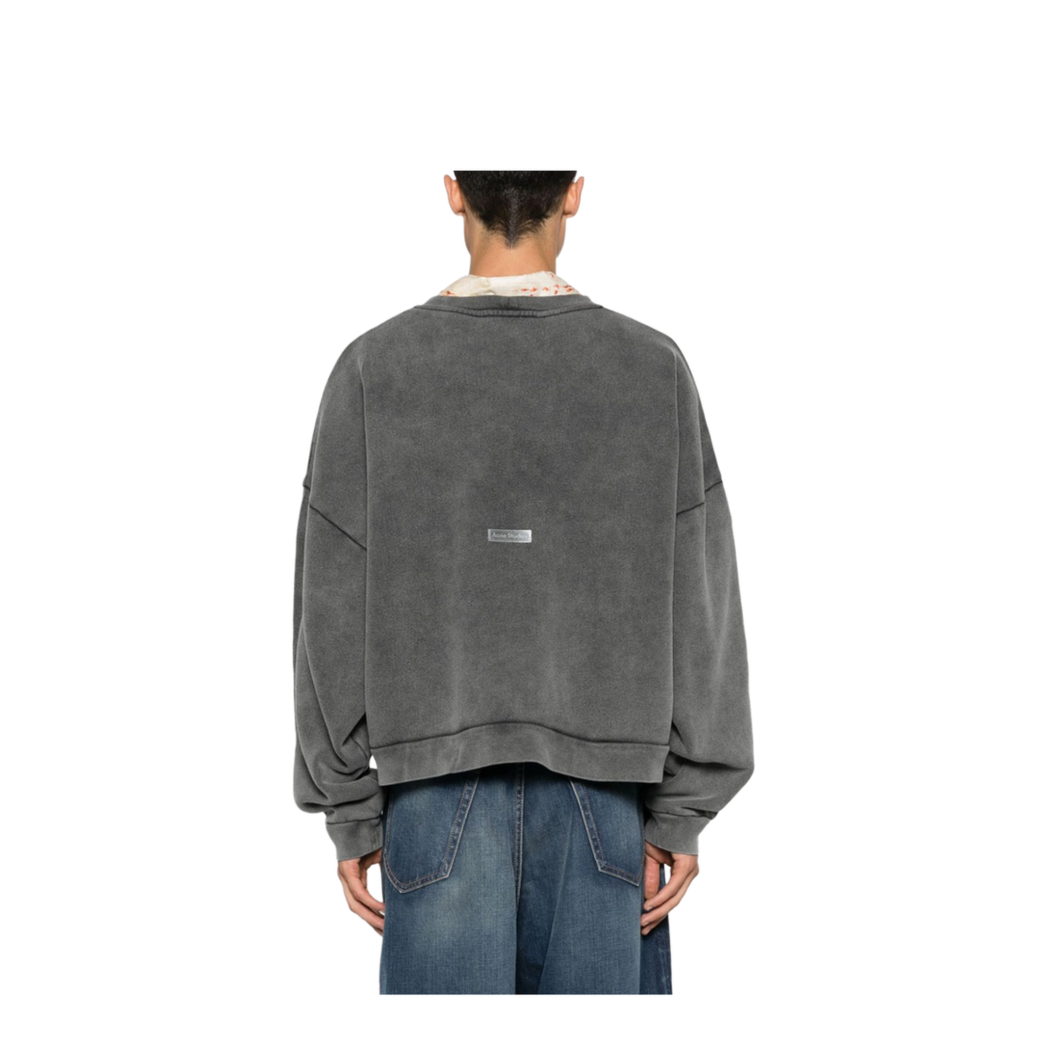 Sweater Logo Patch - Faded Black