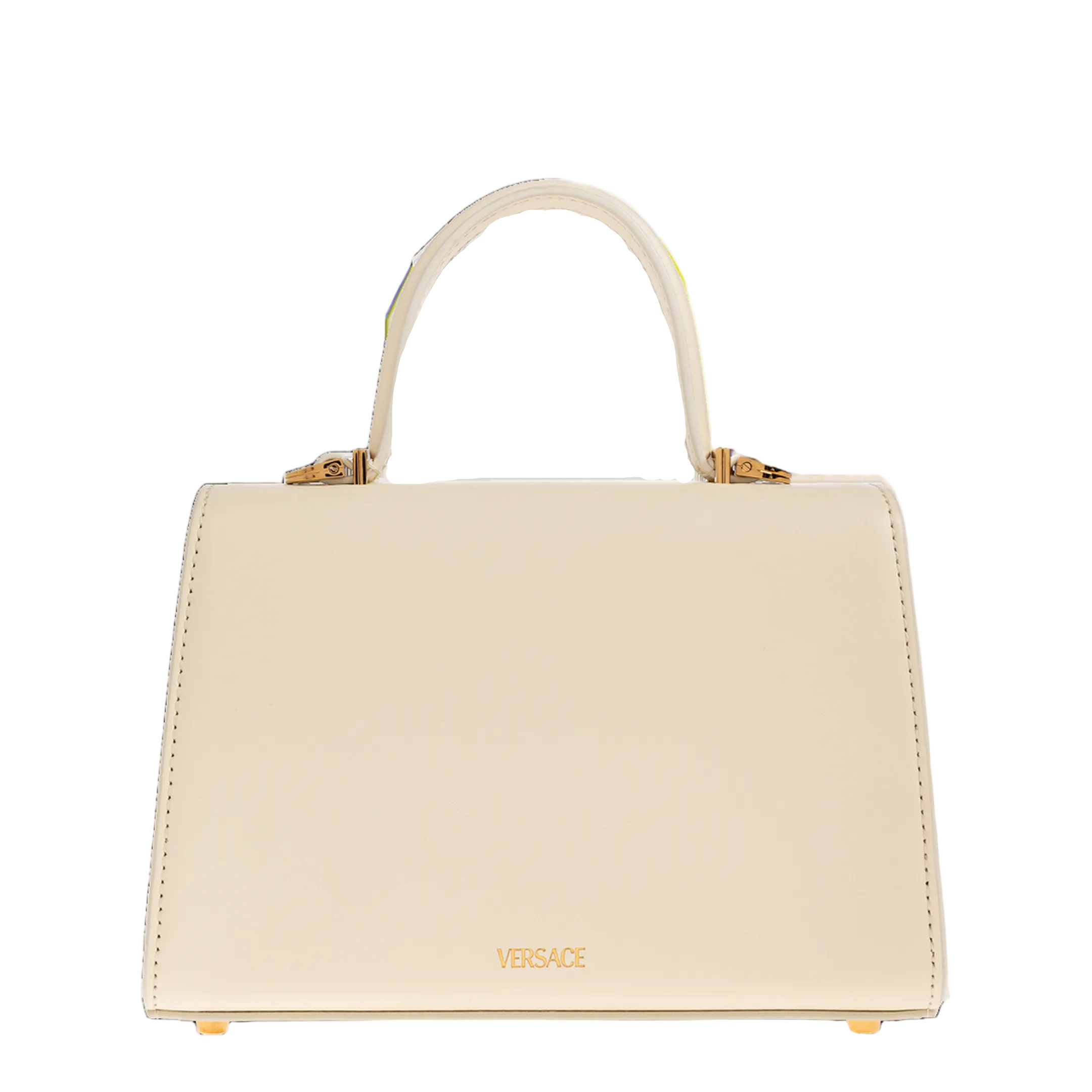'95 Leather Handbag - White/Gold