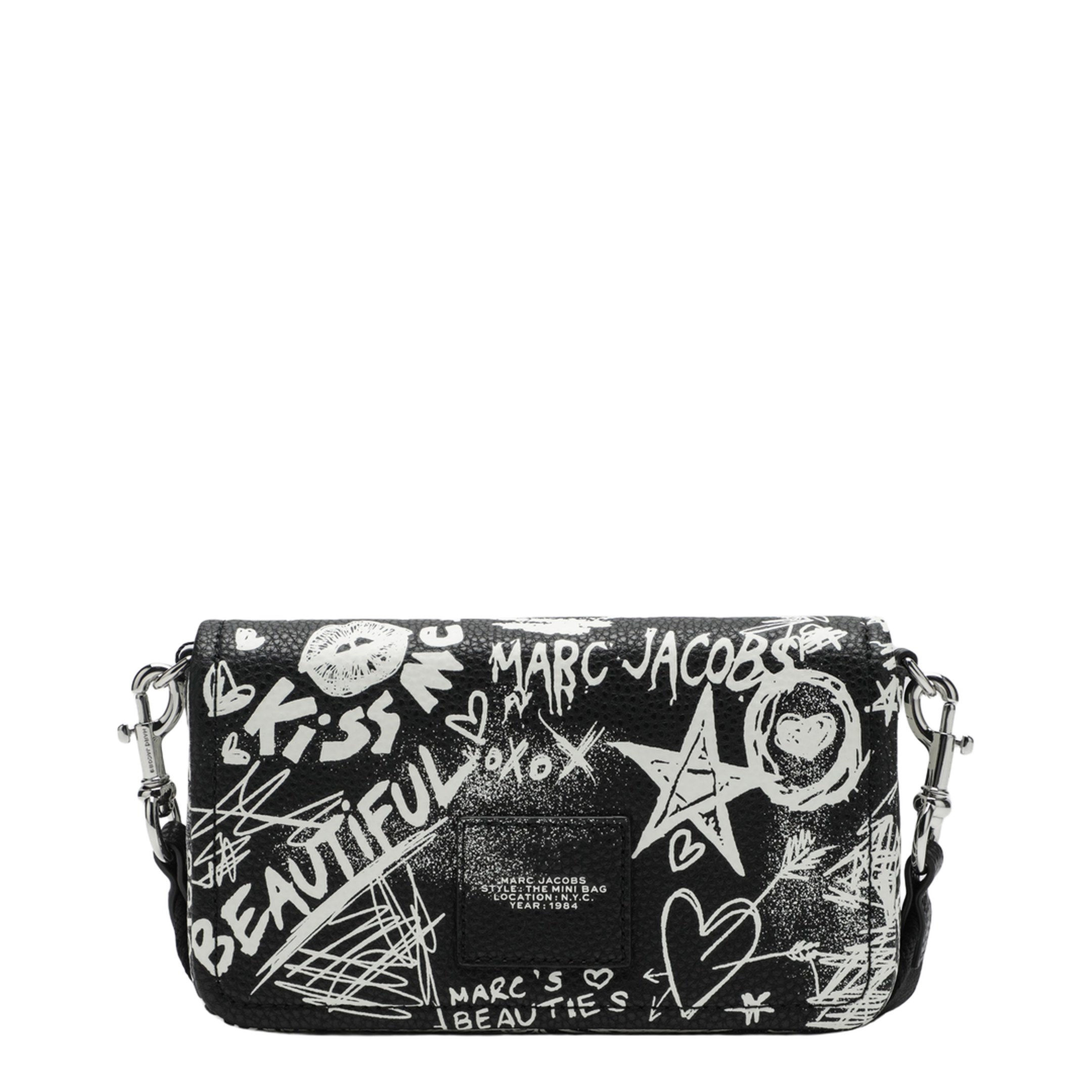 MAYFEYR - Marc Jacobs - Mini Shoulder Bag Black With Punk Lettering - 2S6SMN012S01LE002
