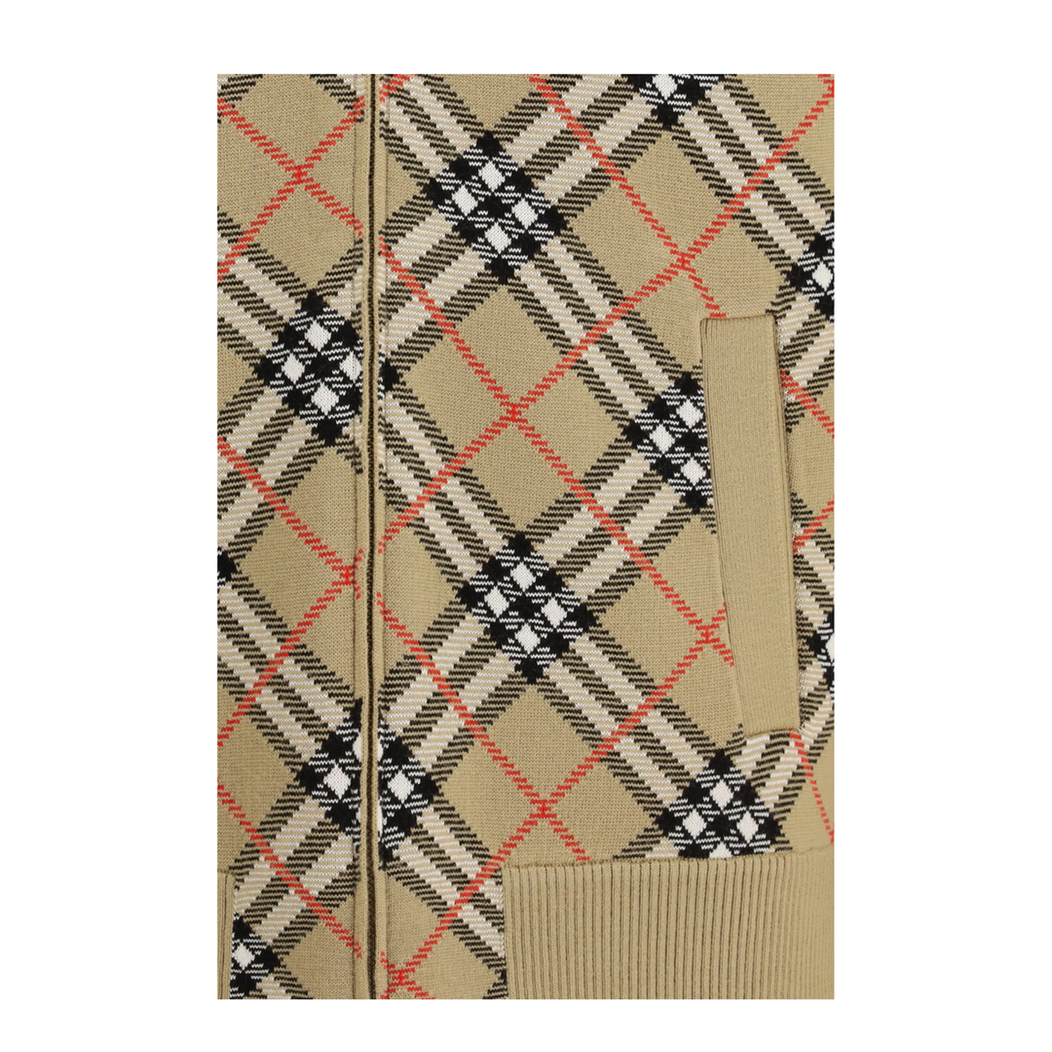 MAYFEYR - Burberry - Vintage Check Zip Cardigan - 8119437