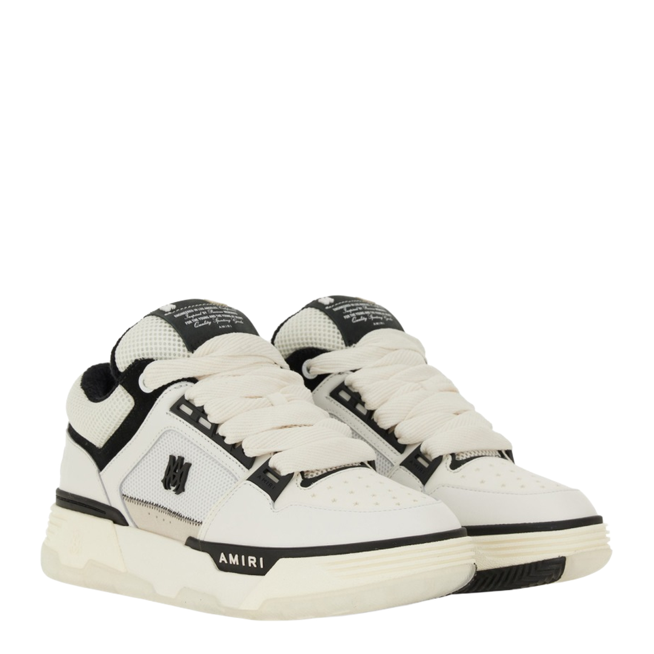 MAYFEYR - Amiri - Sneaker Ma-1 - AMFOSR1048WHITEBLACK