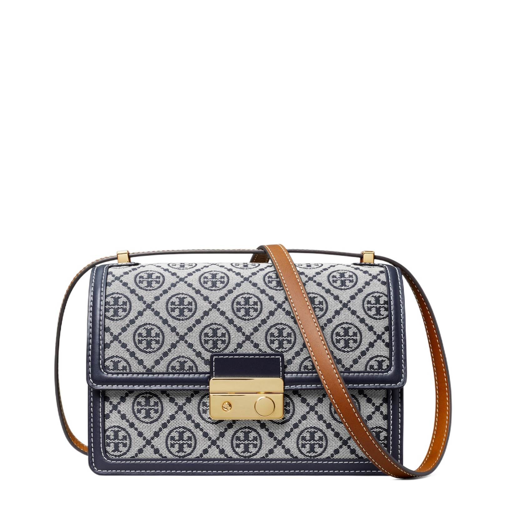 T Monogram Crossbody Bag