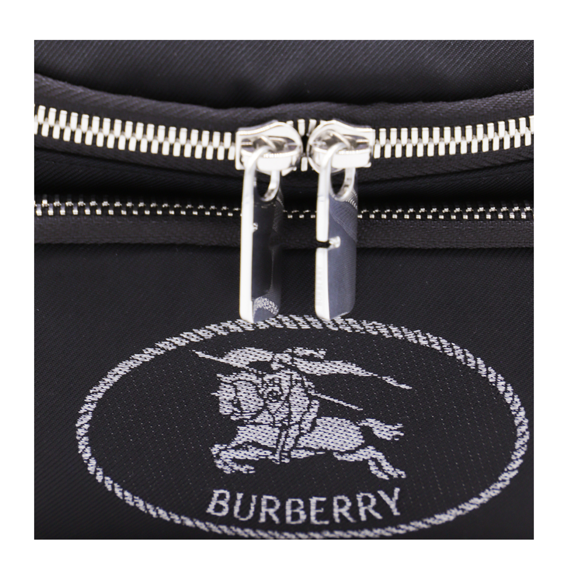 Black Canvas Belt Bag