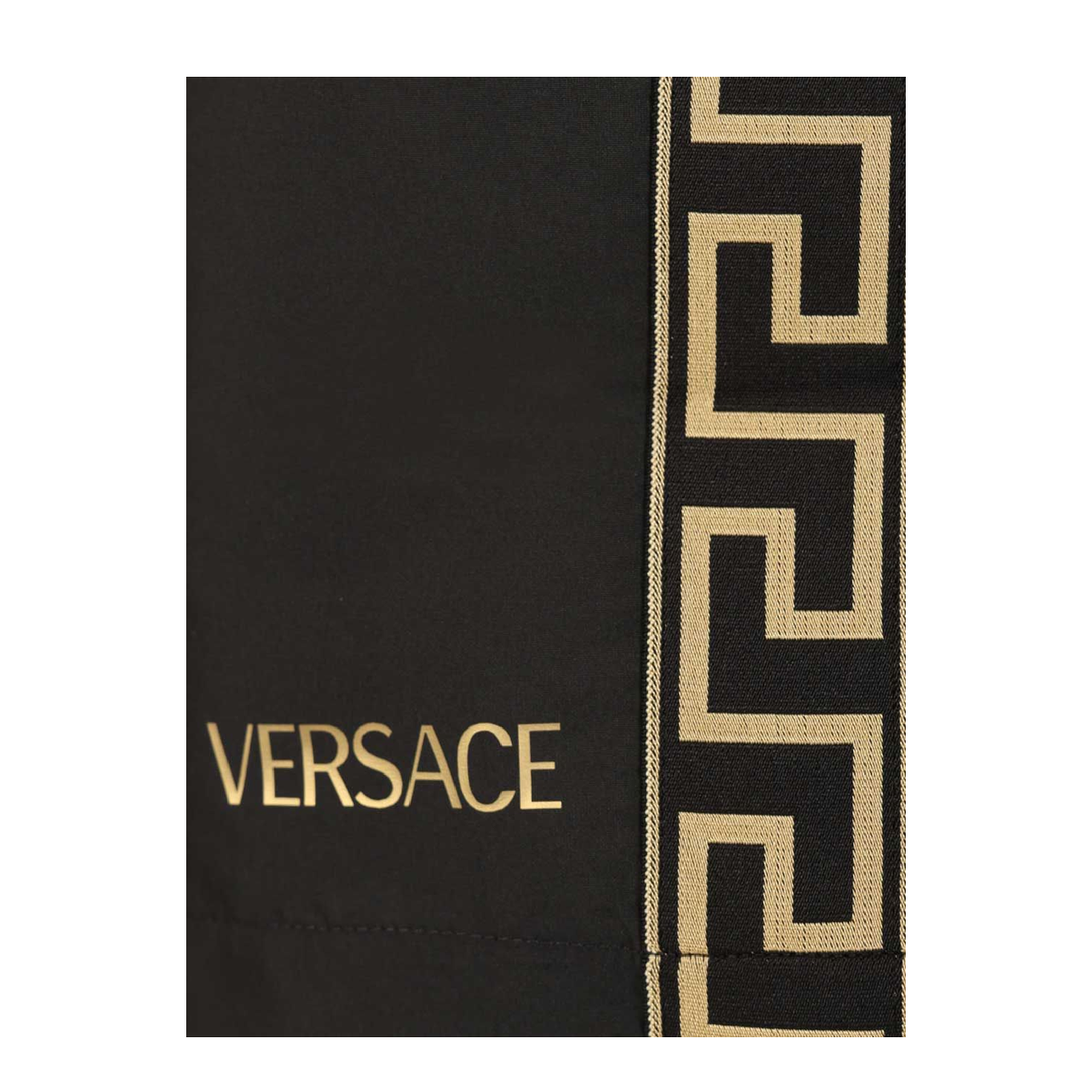 MAYFEYR - Versace - Swim Shorts Nylon Golfo Reciclato+Banda Greca - 10227681A164842B130