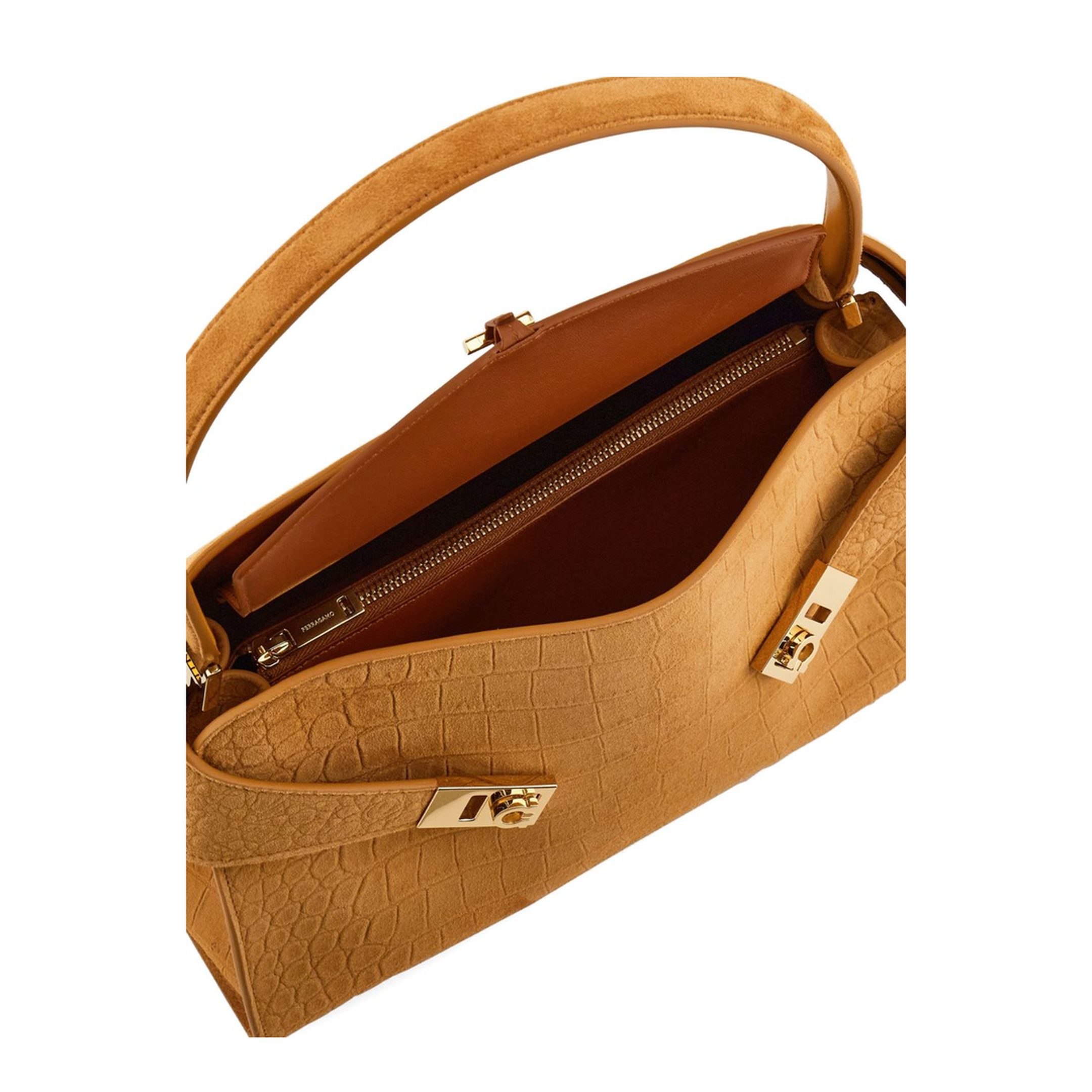 Hug Medium Eel Skin Shoulder Bag - Black