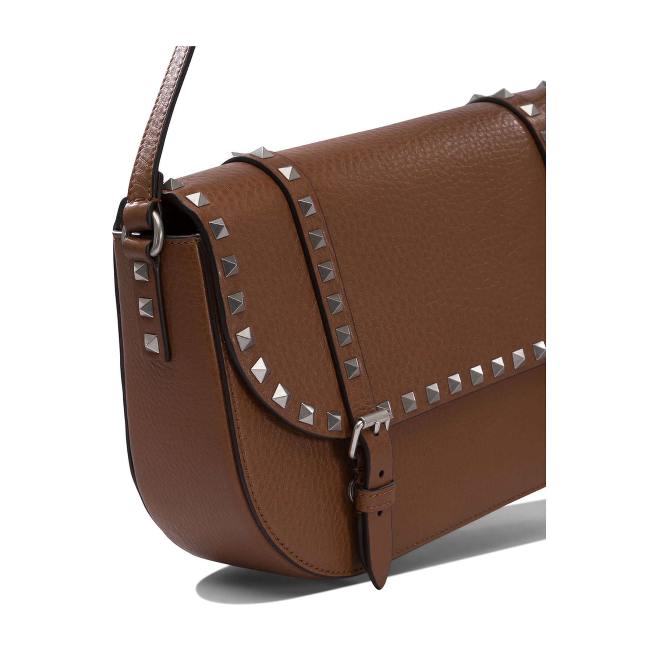 Rockstud Messenger Shoulder Bag