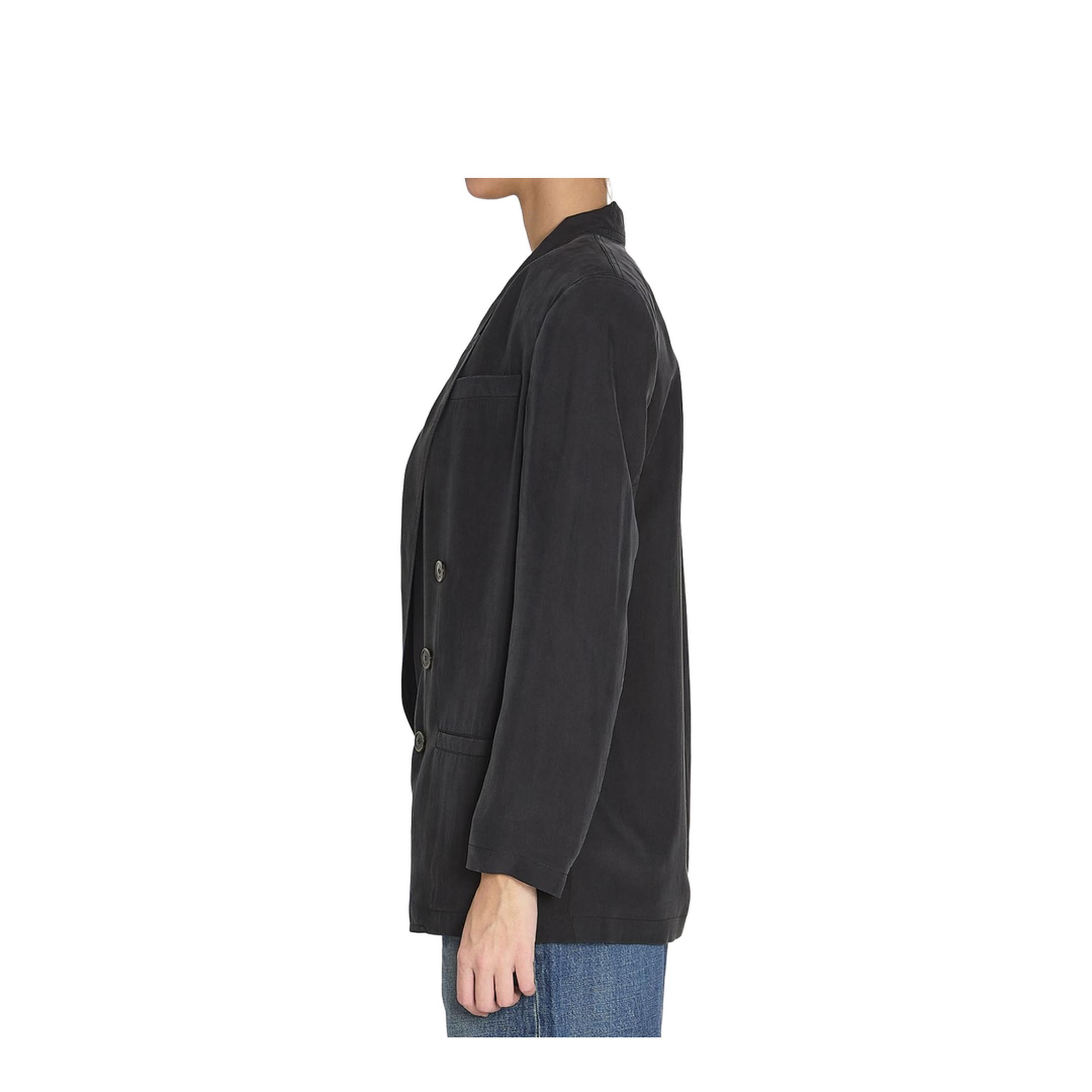 Habutai silk jacket