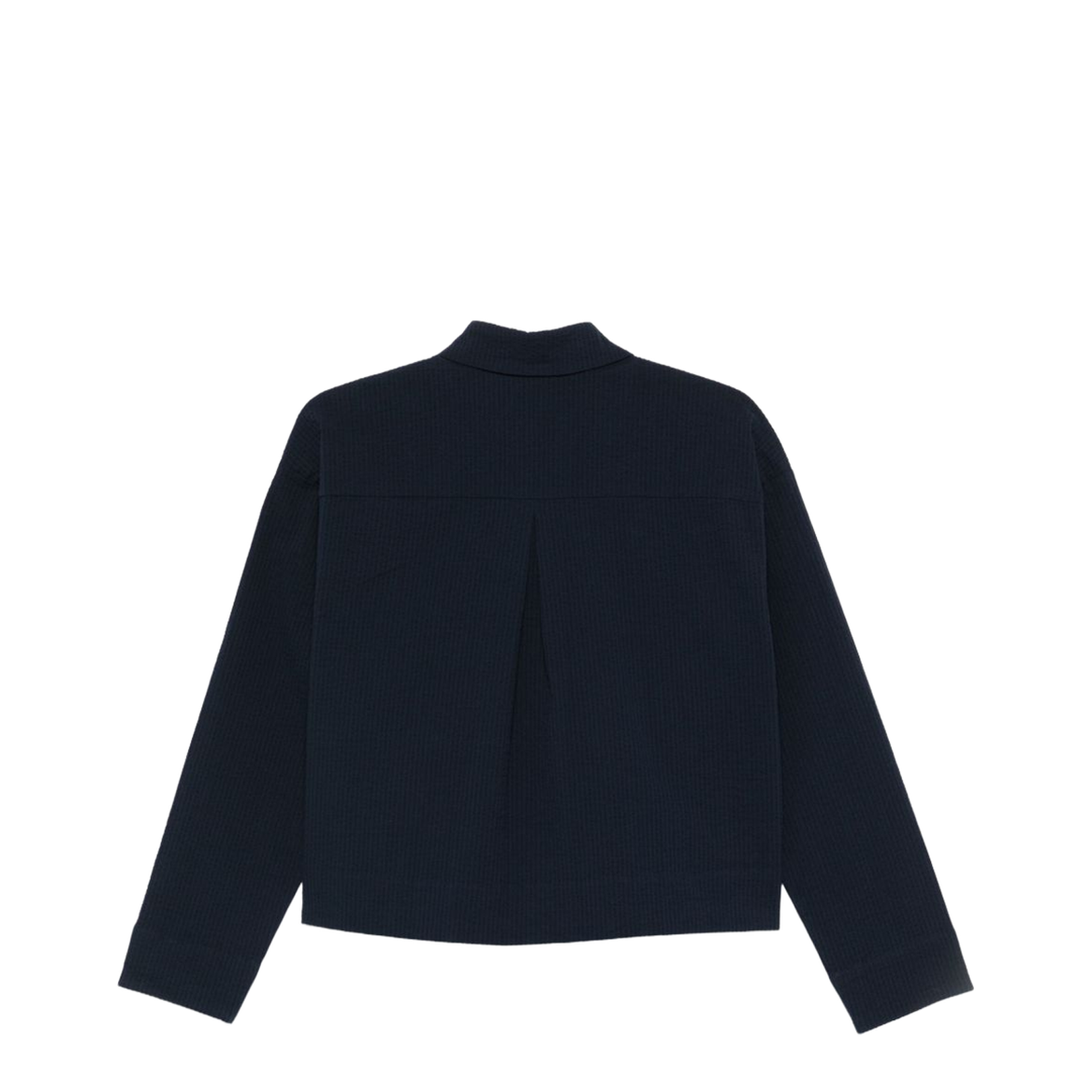 Oxford Blue Cropped Shirt
