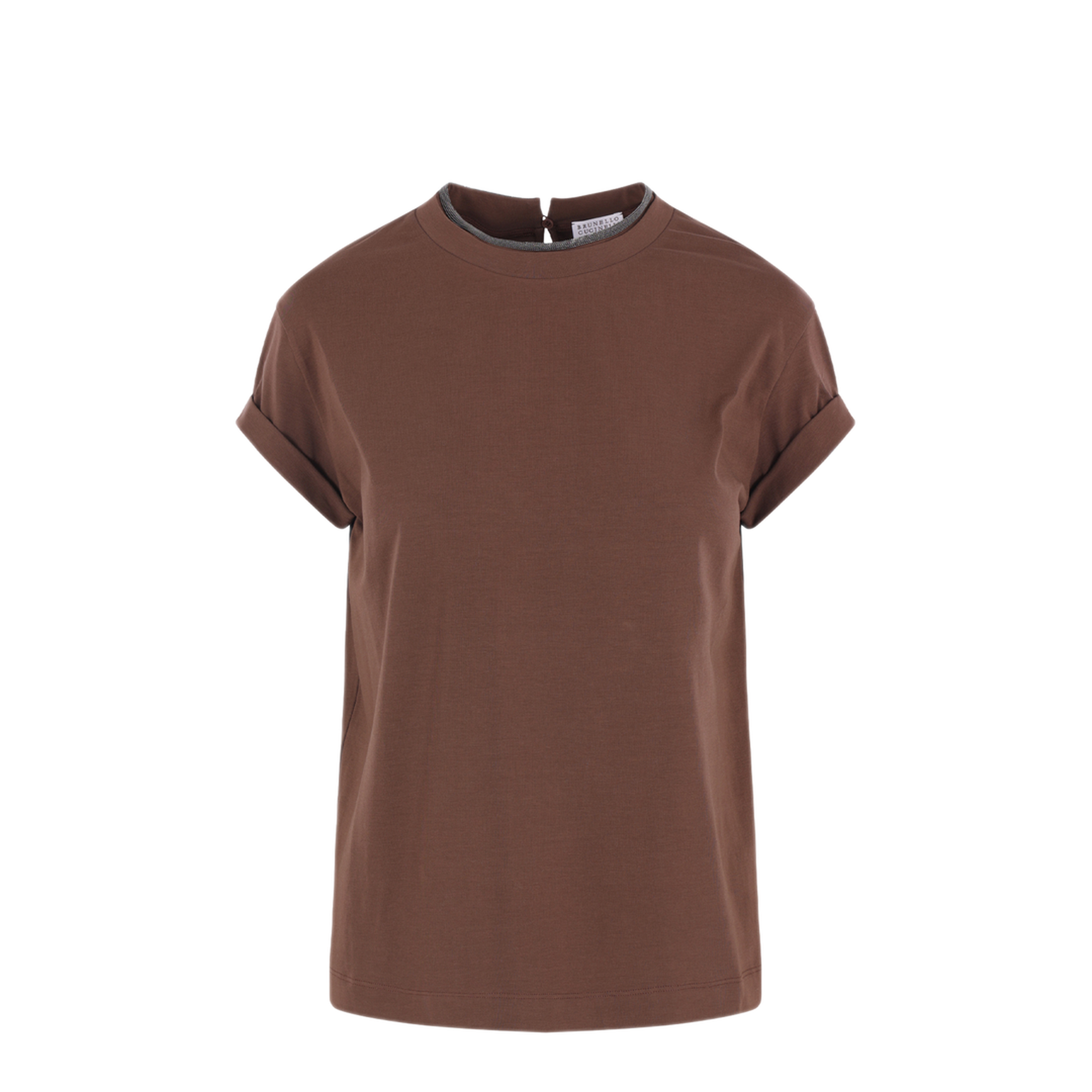 MAYFEYR - Brunello Cucinelli - Stretch Cotton Jersey T-Shirt With Precious Faux Layering - M0T18BD200C4211